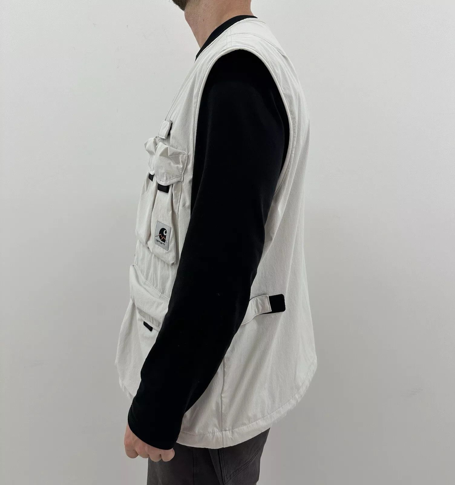 Carhartt Wip Carhartt WIP Hayes Vest White Pebble Mens Size US XL / EU 56 / 4 - 6 Thumbnail