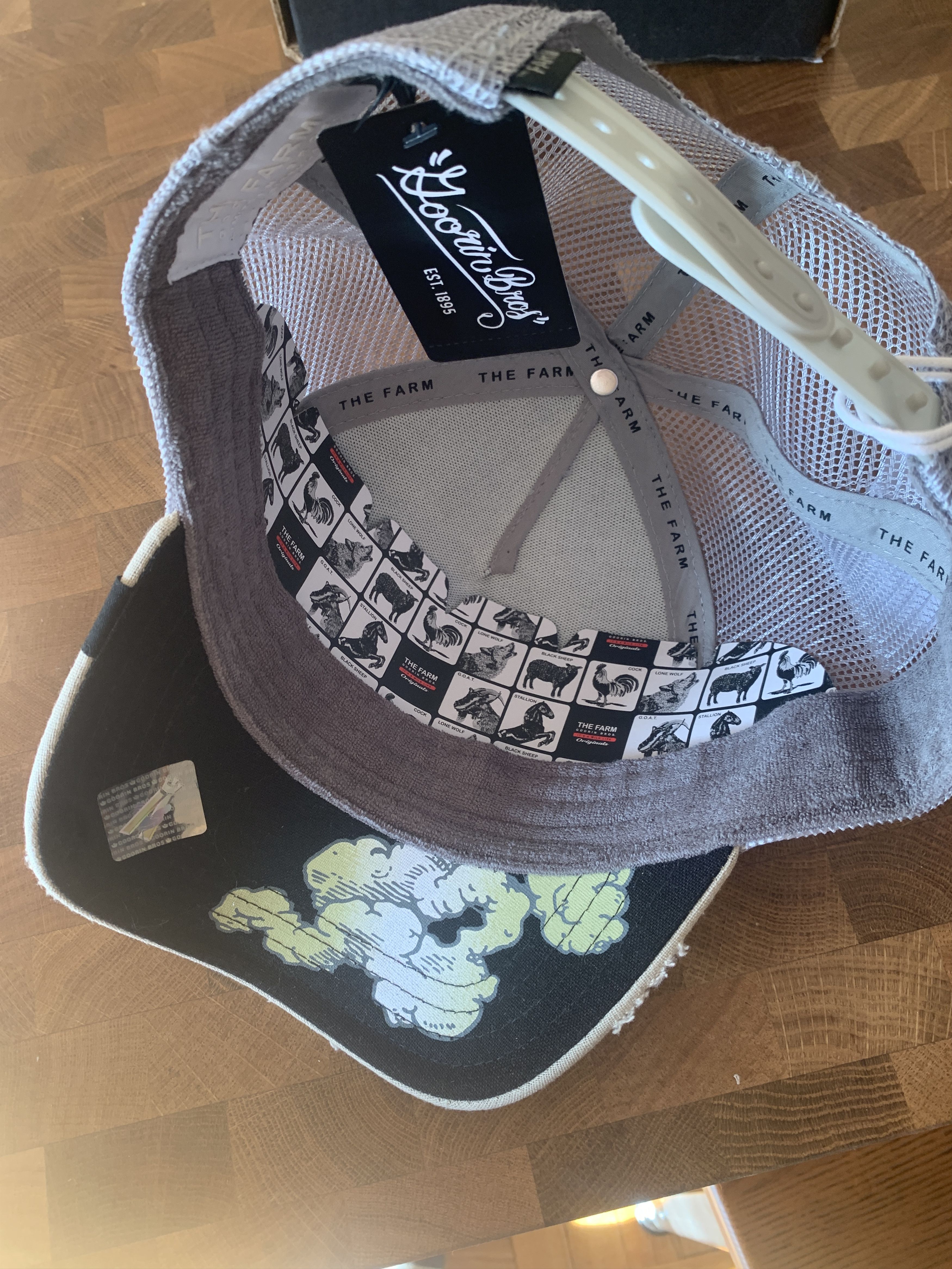 Goorin Bros. Goorin Bros. Farm Trucker Hat Bull Terrier/ Buddy Size ONE SIZE - 3 Thumbnail