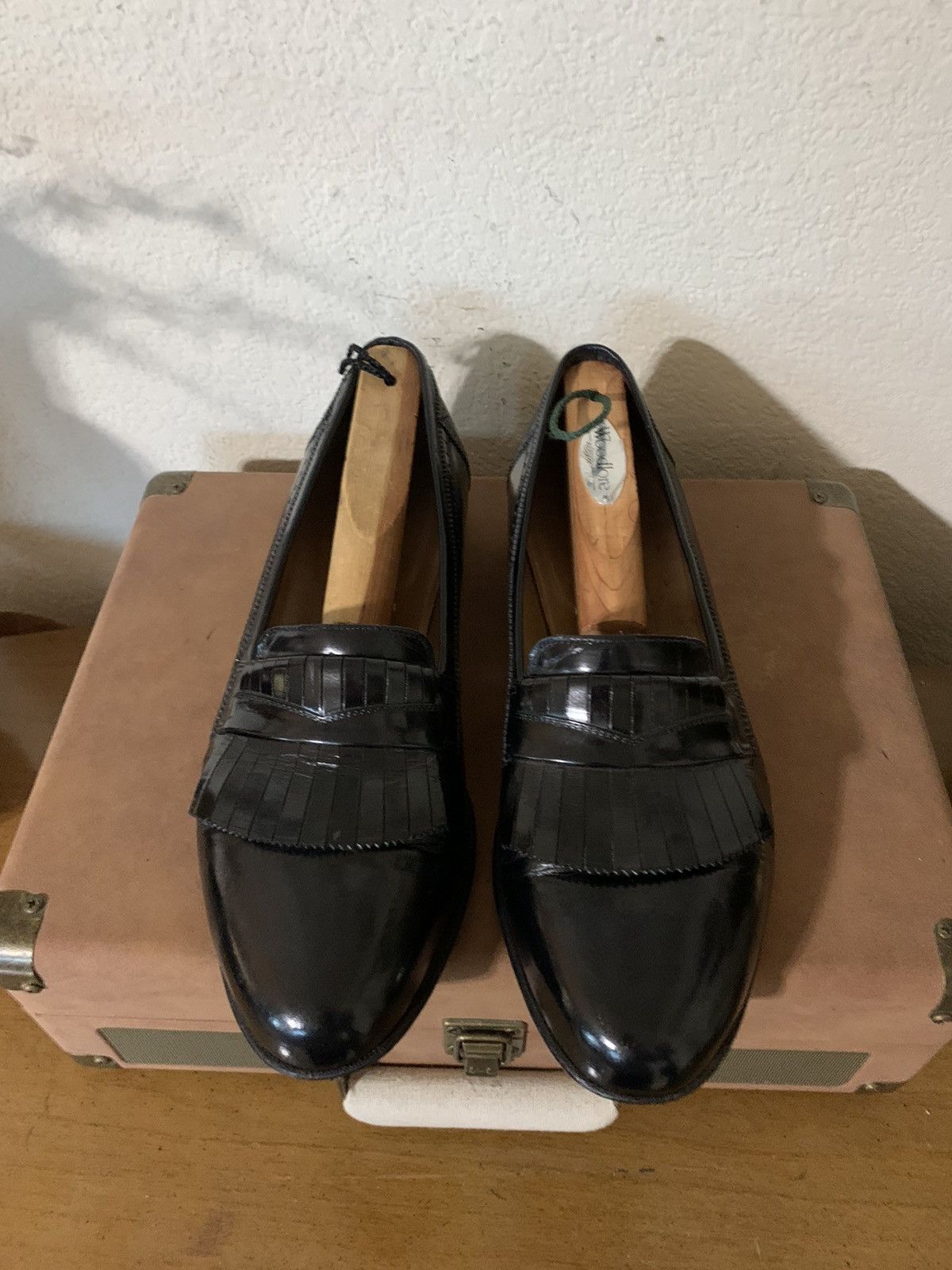 Bally Brandon Slip On Dress shoes Size US 9.5 / EU 42-43 - 2 Thumbnail