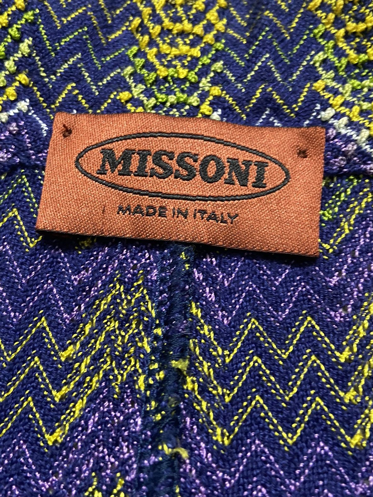 Missoni Missoni Multicolors Blazer Jacket Size M / US 6-8 / IT 42-44 - 4 Thumbnail