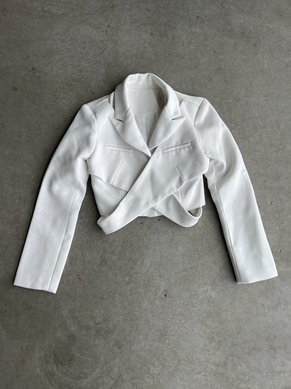 Other Futuristic Symmetrical Bondage Strap Blazer (unisex) Size S / US 4 / IT 40 - 1 Thumbnail