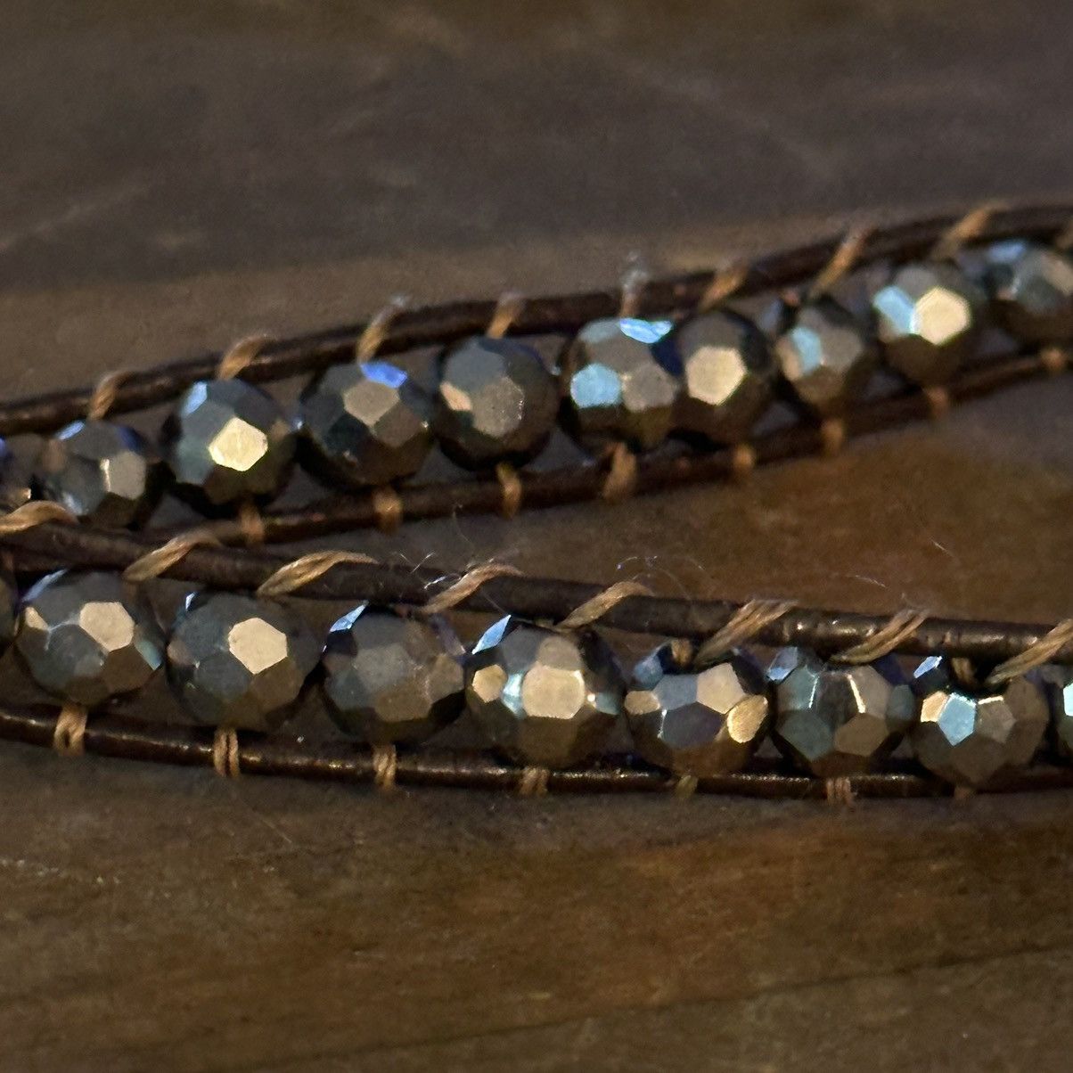 Other Leather and bead wrap bracelet Size ONE SIZE - 3 Thumbnail