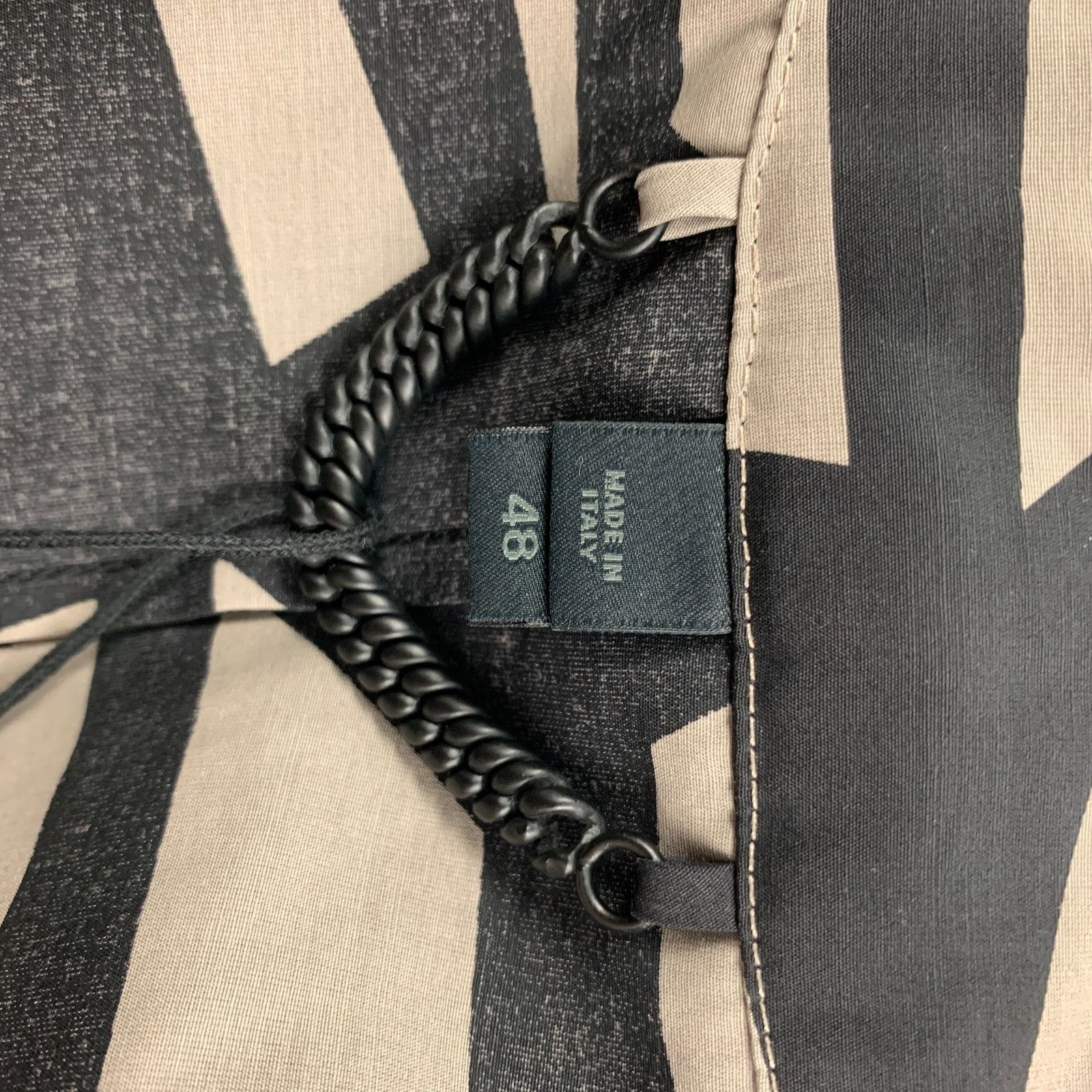 Burberry Prorsum BURBERRY PRORSUM Print Silk / Wool Belted Trenchcoat Size US M / EU 48-50 / 2 - 7 Thumbnail