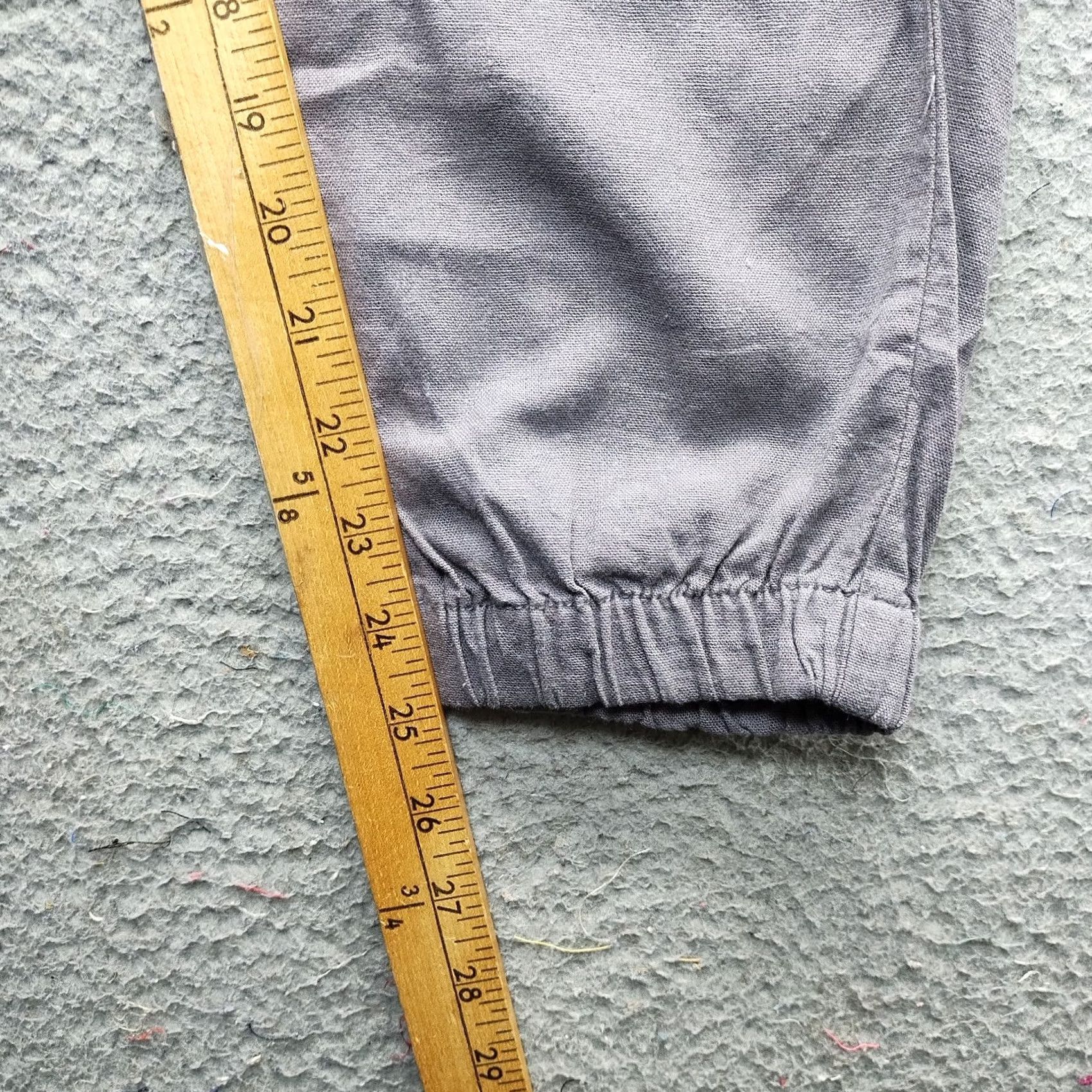 Calvin Klein Calvin Klein Womens Jogger Pants 6 Gray Elastic Drawstring Tapered Leg Pants Size 28" / US 6 / IT 42 - 4 Thumbnail