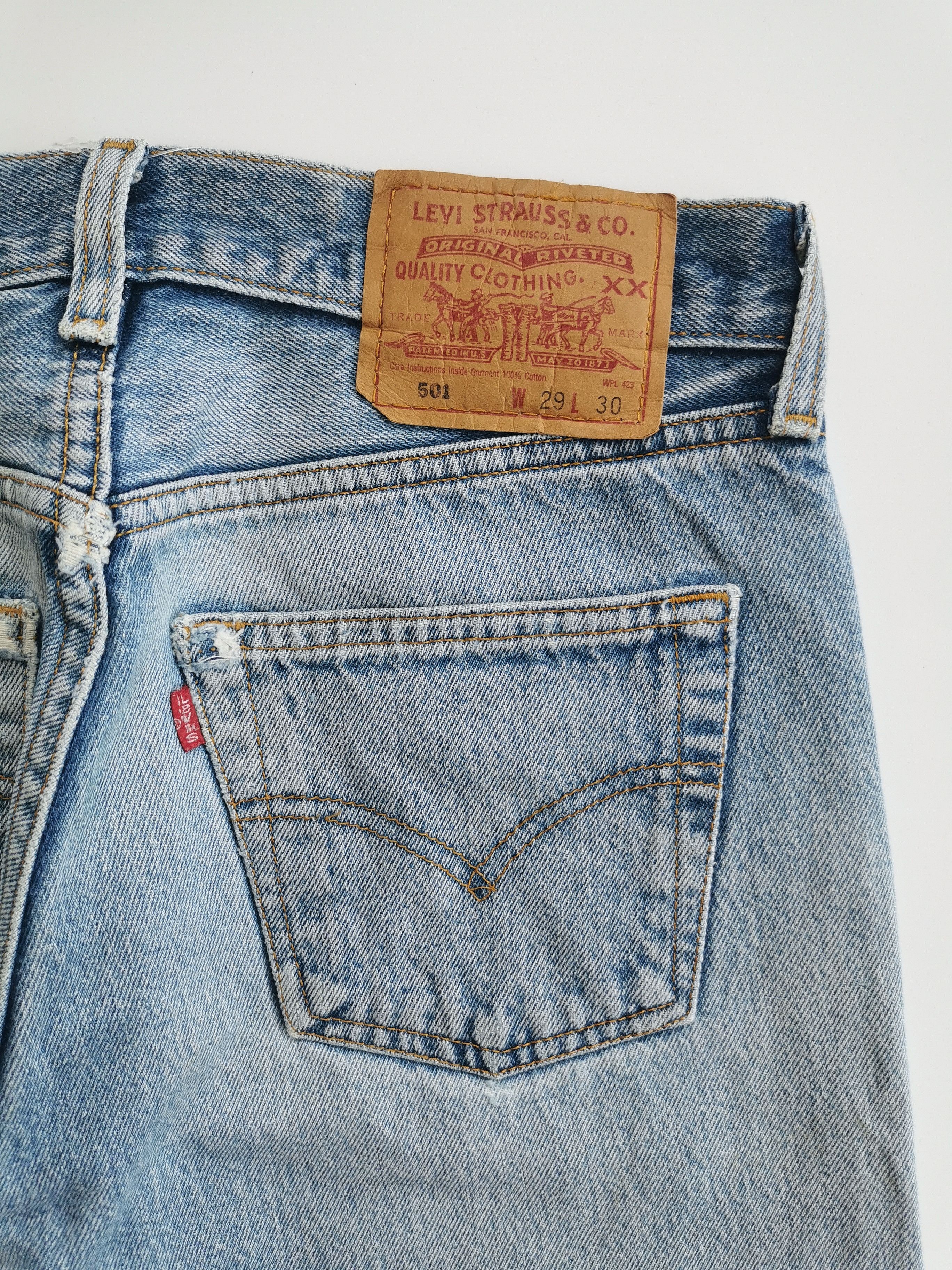 Levi's Jeans Levis 501 Vintage Size US 28 / EU 44 - 8 Thumbnail