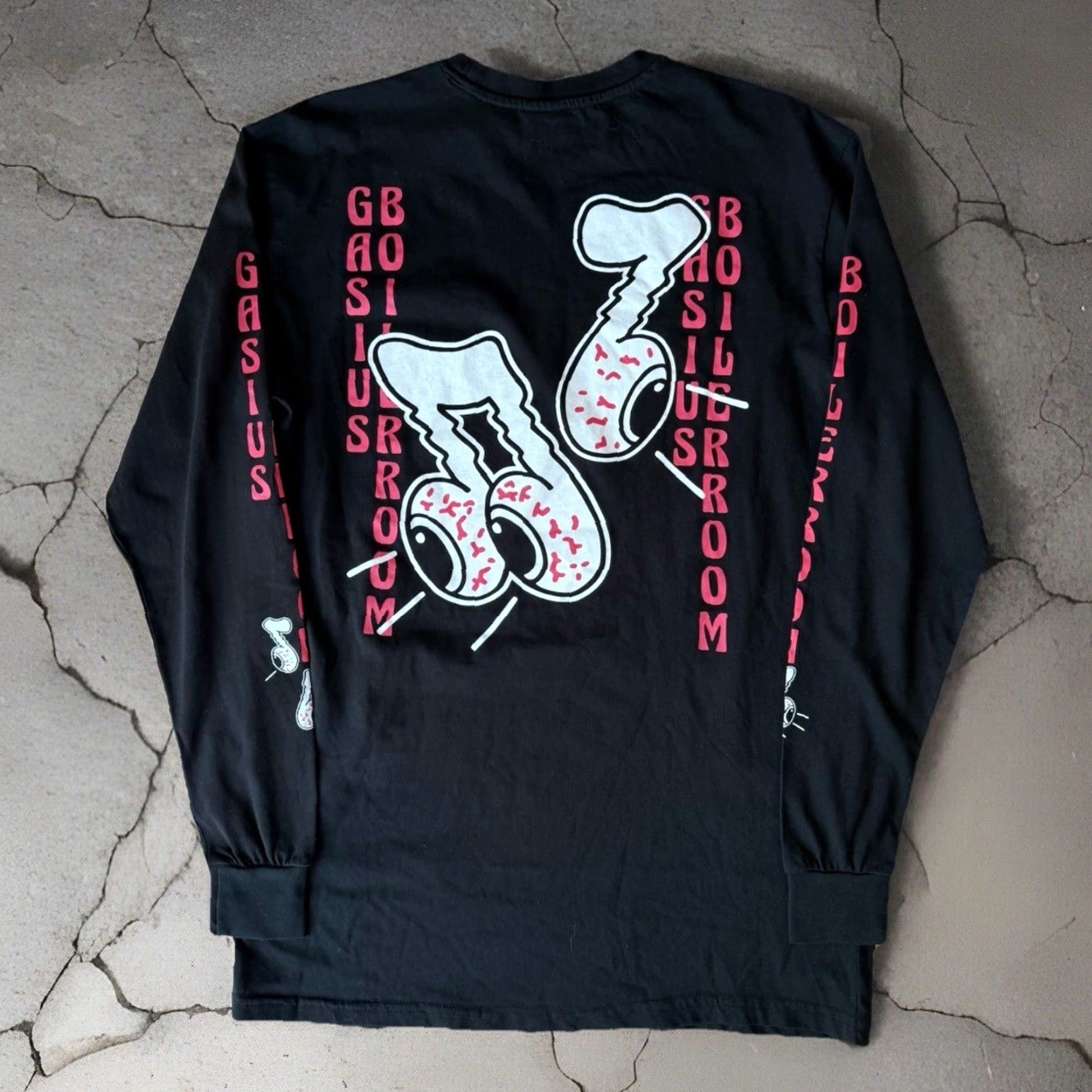 Dover Street Market Dover Street Market Gasius Shirt Medium Black Mens T-Shirt Crew Neck Streetwear 90s Logo Graphic Print Short Sleeve? Size US M / EU 48-50 / 2 - 2 Thumbnail