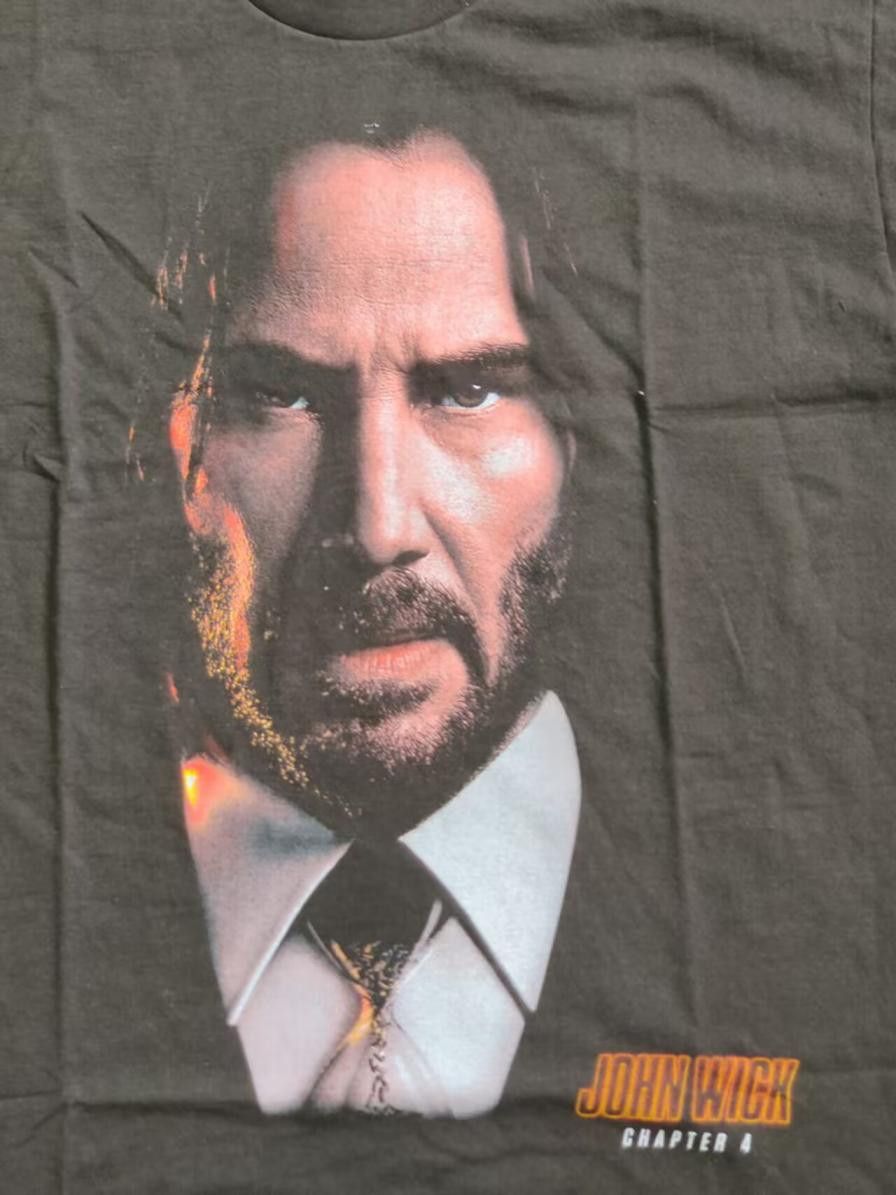 Japanese Brand Keanu Reeves John Wick Chapter 4 Graphic T-shirt XL ...