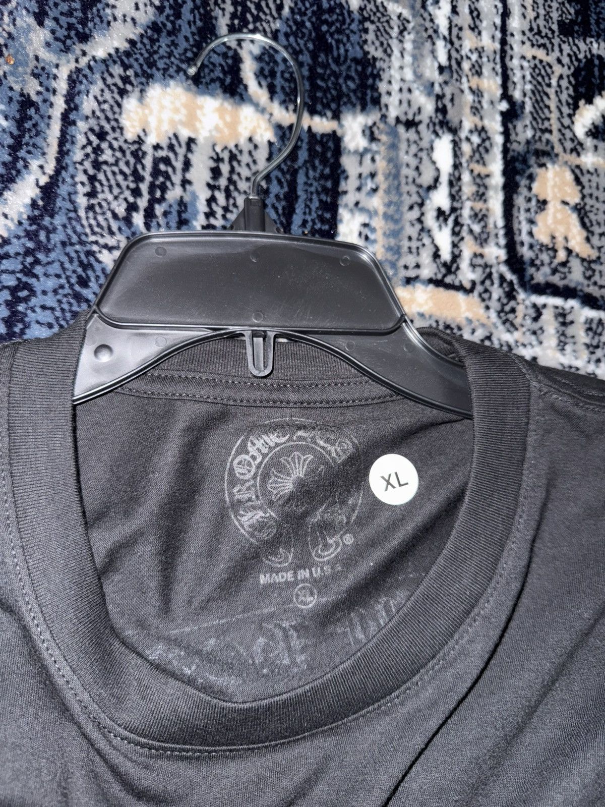 Chrome Hearts Chrome hearts foti logo t shirt Size US XL / EU 56 / 4 - 8 Thumbnail