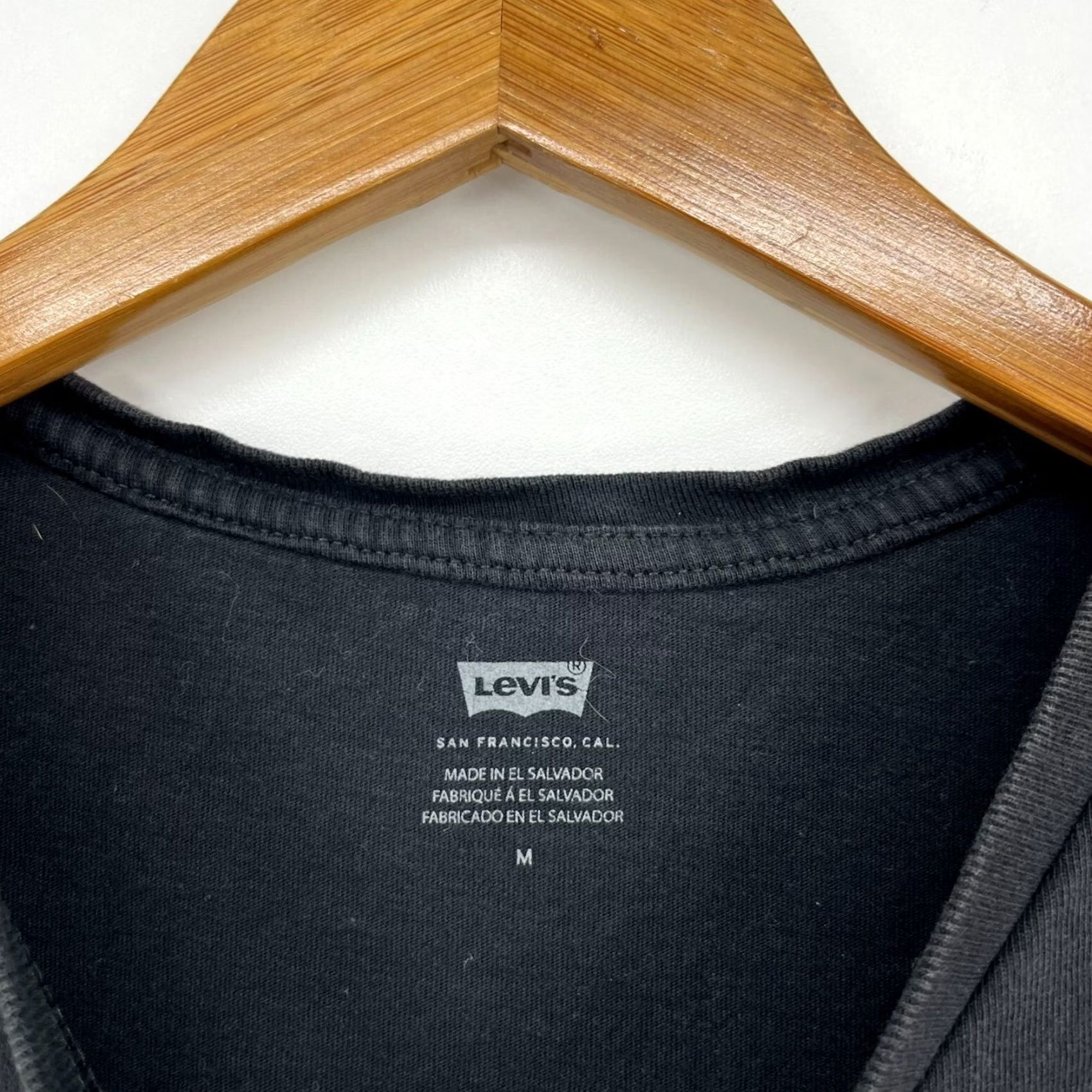 Levi's Levi's T-Shirt Men's M Black Camouflage Logo Short Sleeve Crew Neck Cotton Size US M / EU 48-50 / 2 - 5 Thumbnail