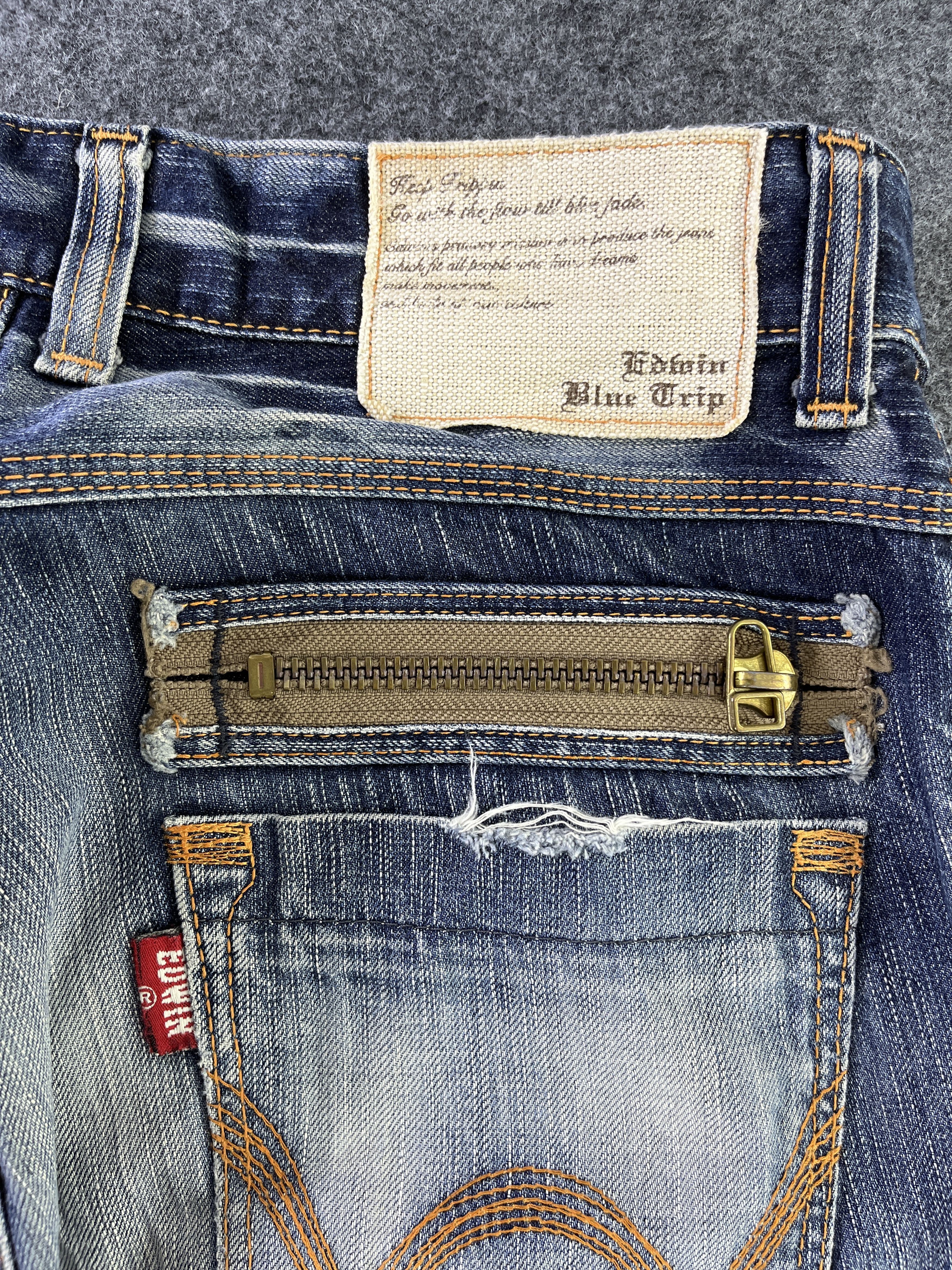 Edwin Edwin Blue Trip Faded Jeans - J960 Size US 34 / EU 50 - 5 Thumbnail