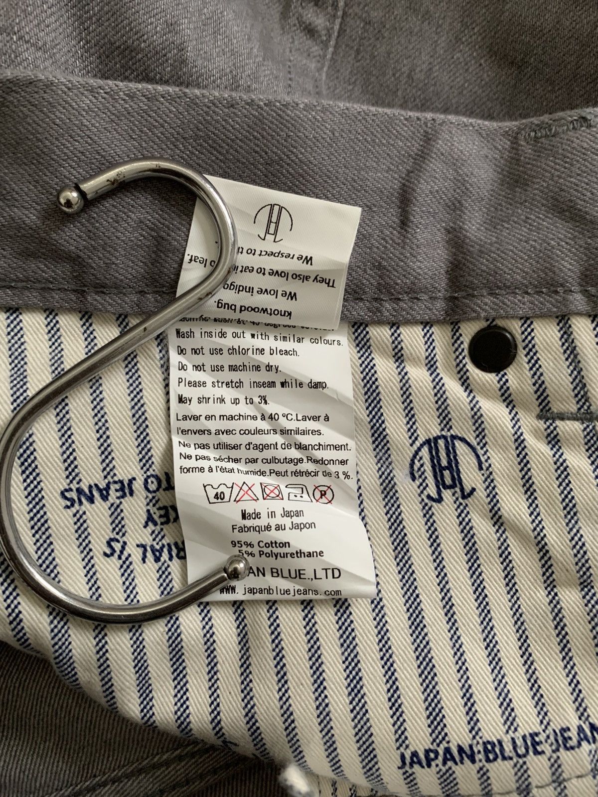 Japan Blue Jeans Japan Blue Jeans Lot JB3100 Ankle French Denim Size US 30 / EU 46 - 8 Thumbnail