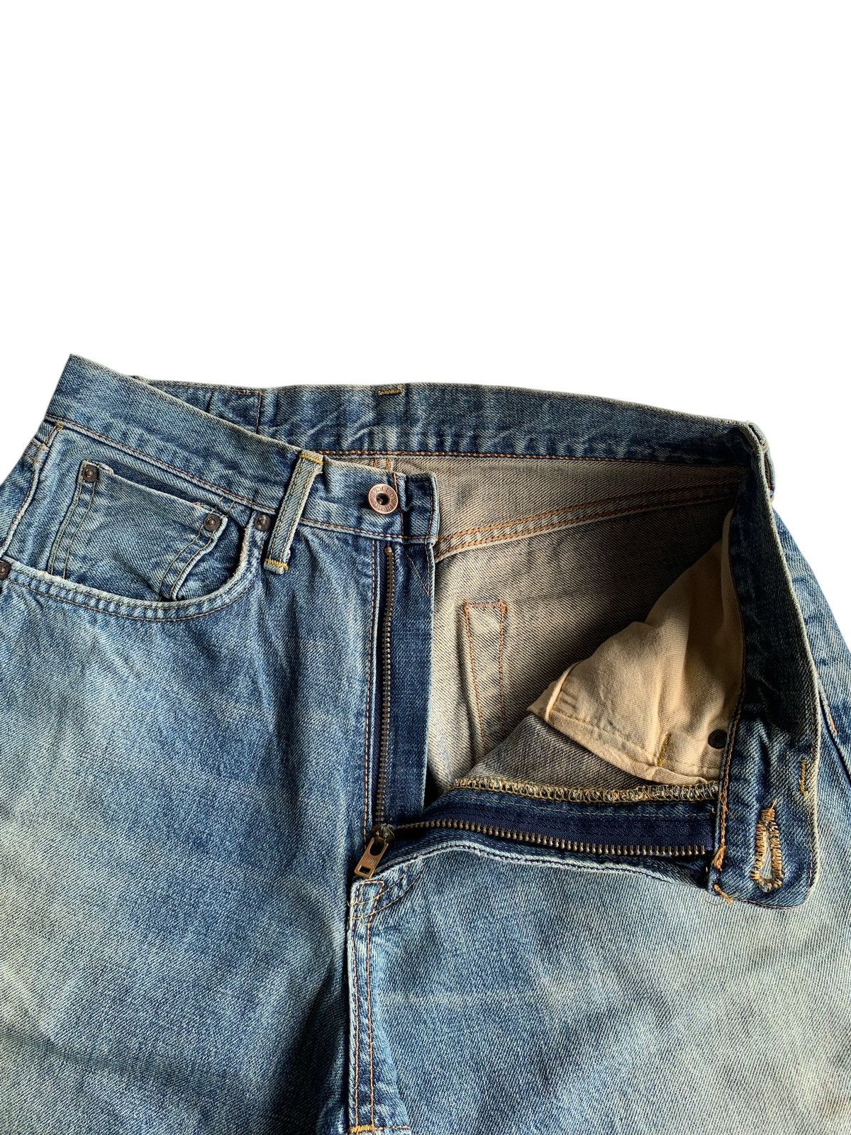 Edwin × If Six Was Nine × Kapital VINTAGE EDWIN 505 SELVEDGE BAGGY JAPANESE DISTRESSED DENIM🎌 Size US 28 / EU 44 - 14 Thumbnail