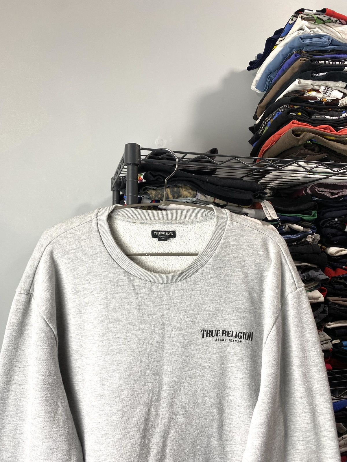 True Religion Vintage True Religion Sweatshirt Hype Sup Reme Size US XXL / EU 58 / 5 - 2 Thumbnail