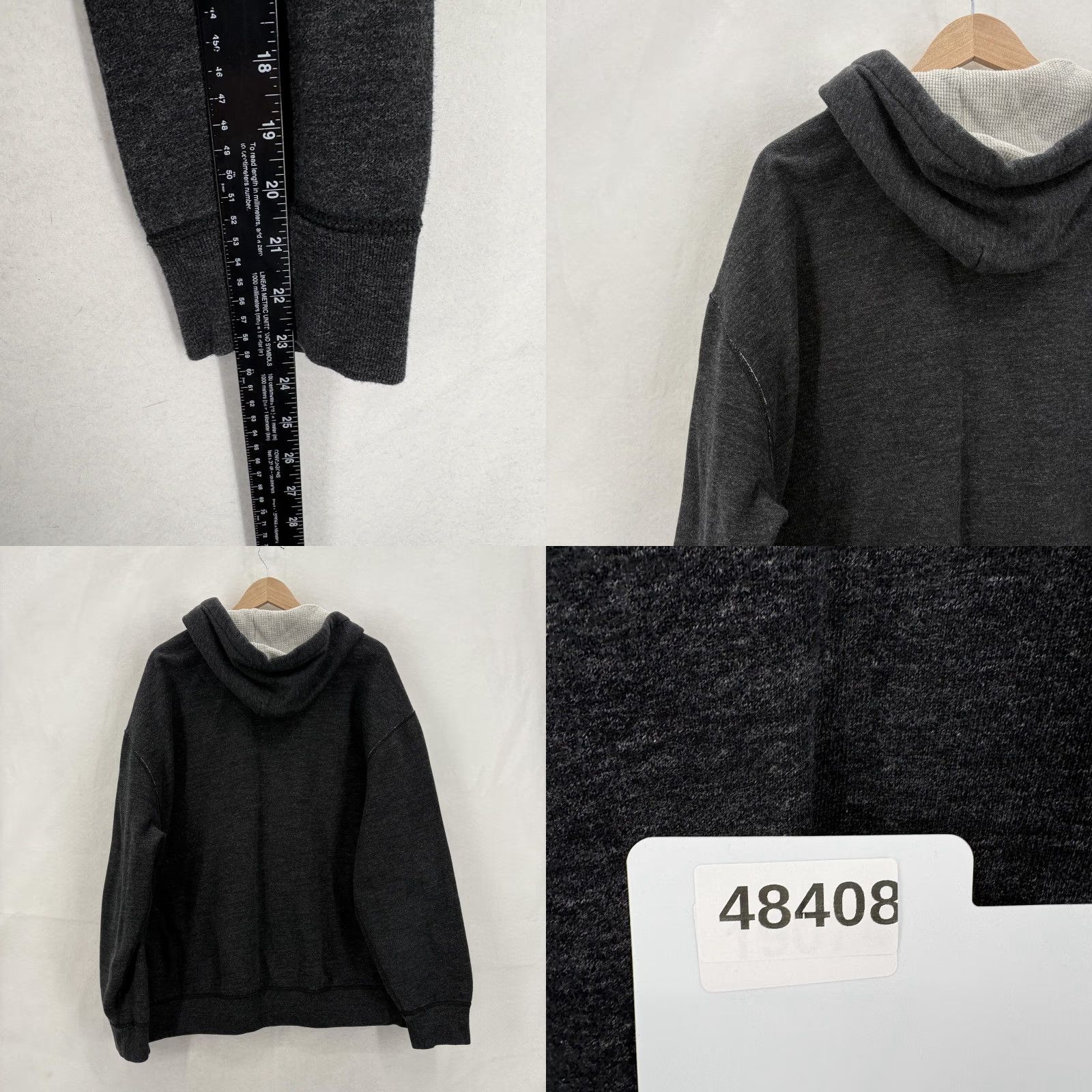 Polo Ralph Lauren Polo Ralph Lauren Hoodie Mens 2XB Gray Full Zip Fleece Sweatshirt Pony Logo Big Size US XXL / EU 58 / 5 - 8 Thumbnail