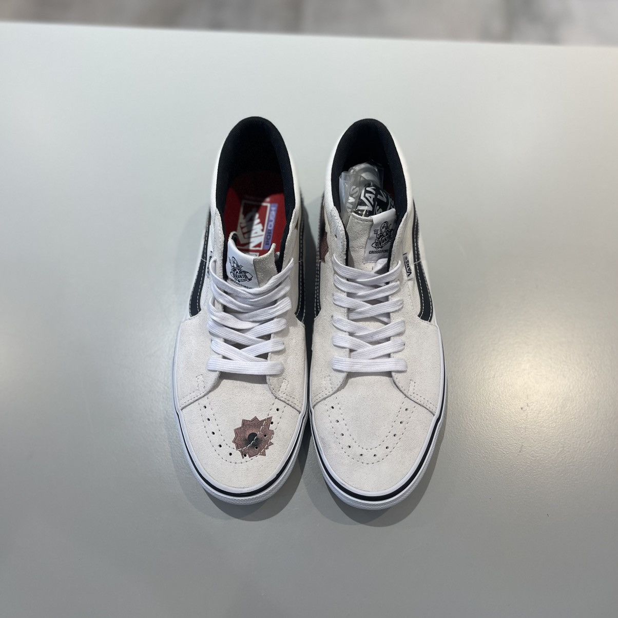 Supreme × Vans Vans Nate Lowman Supreme Skate Grosso Mid (Unreleased) Size US 11 / EU 44 - 5 Thumbnail