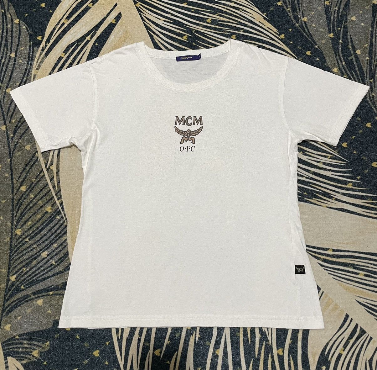 Designer × MCM × Vintage Vintage T-Shirt MCM O.T.C Size US L / EU 52-54 / 3 - 1 Thumbnail