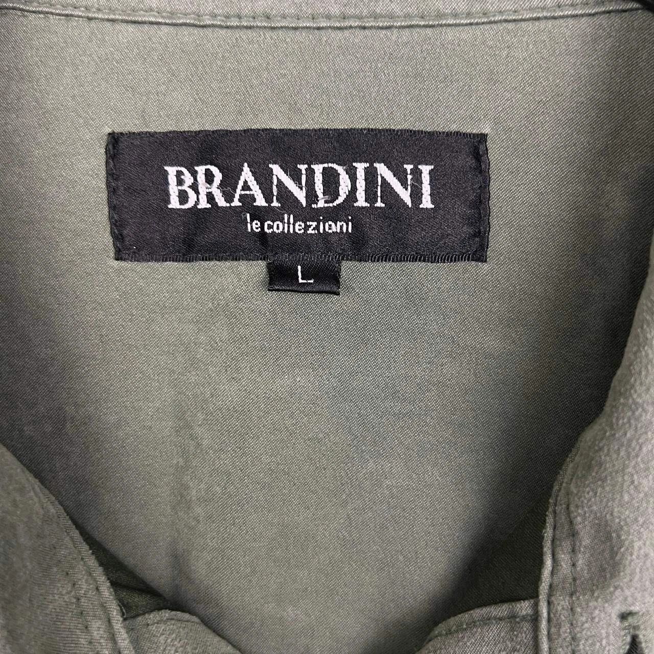 Brandini Brandini Button Up Shirt Men Green Long Sleeve Collared L Size US L / EU 52-54 / 3 - 4 Thumbnail