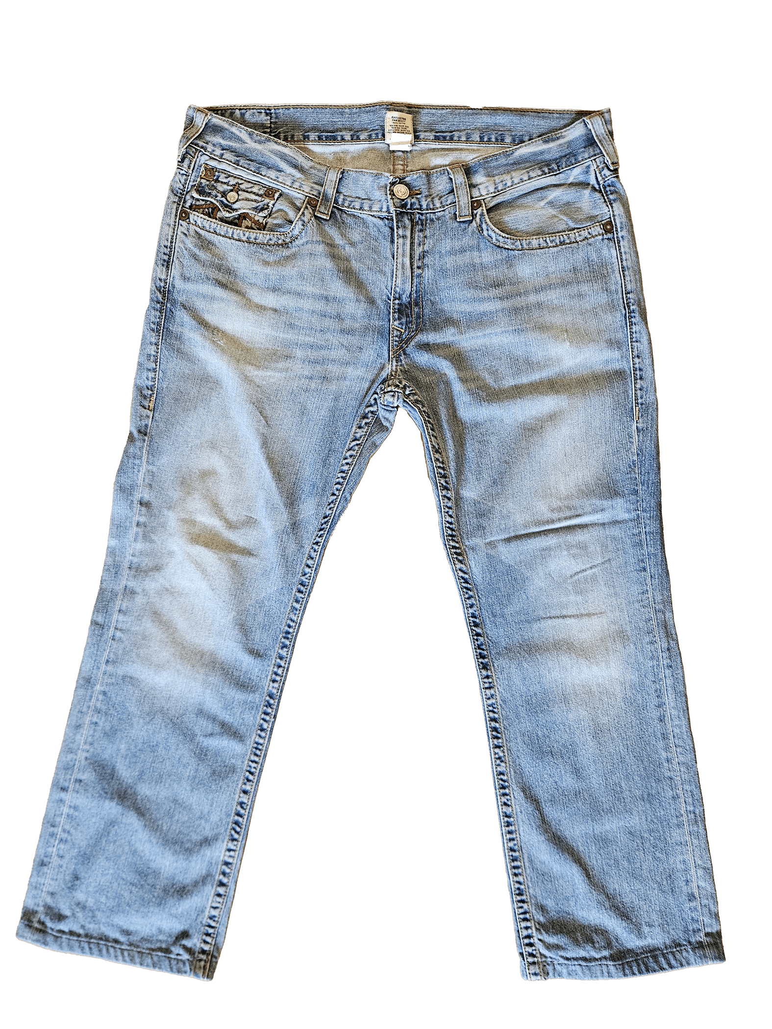 True Religion True Religion Jeans Straight Size US 40 / EU 56 - 2 Thumbnail