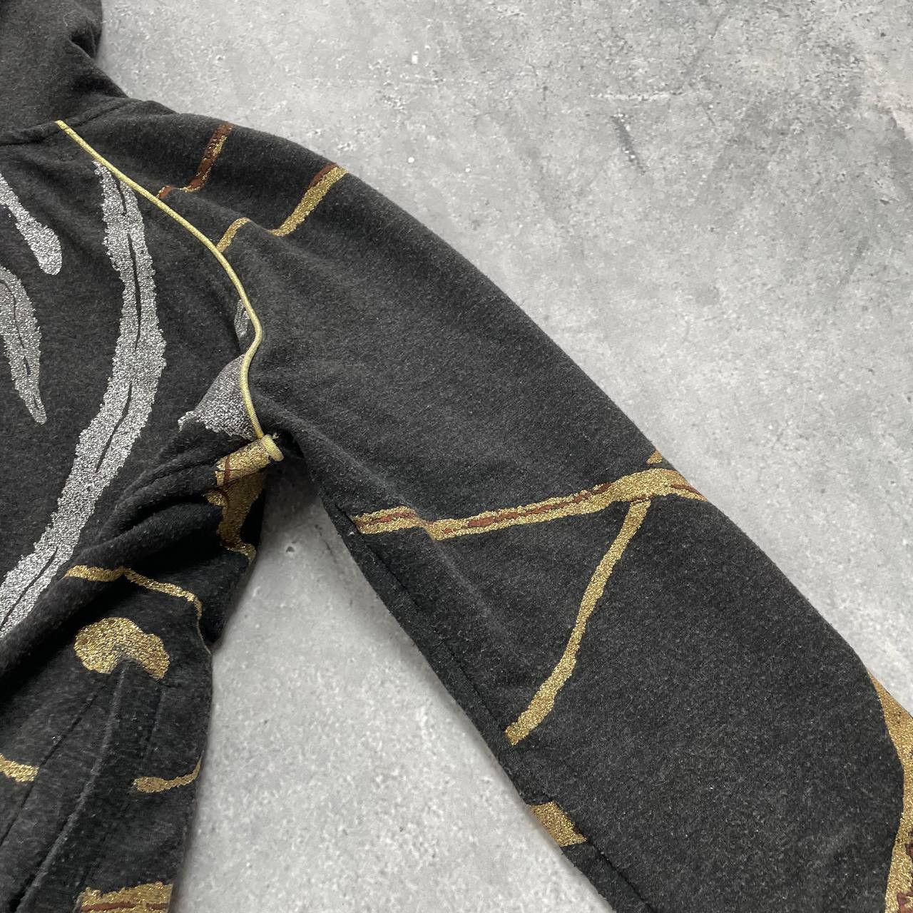 Just Cavalli Roberto Cavalli Full Zip-Up Hoodie Women’s Gray Size S/M Size S / US 4 / IT 40 - 25 Thumbnail
