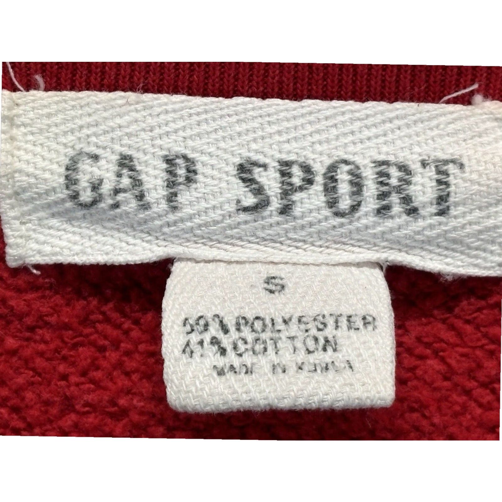 Gap VINTAGE Gap Crew Neck Sweatshirt Red Small Unisex 90s Pullover Size US S / EU 44-46 / 1 - 4 Thumbnail