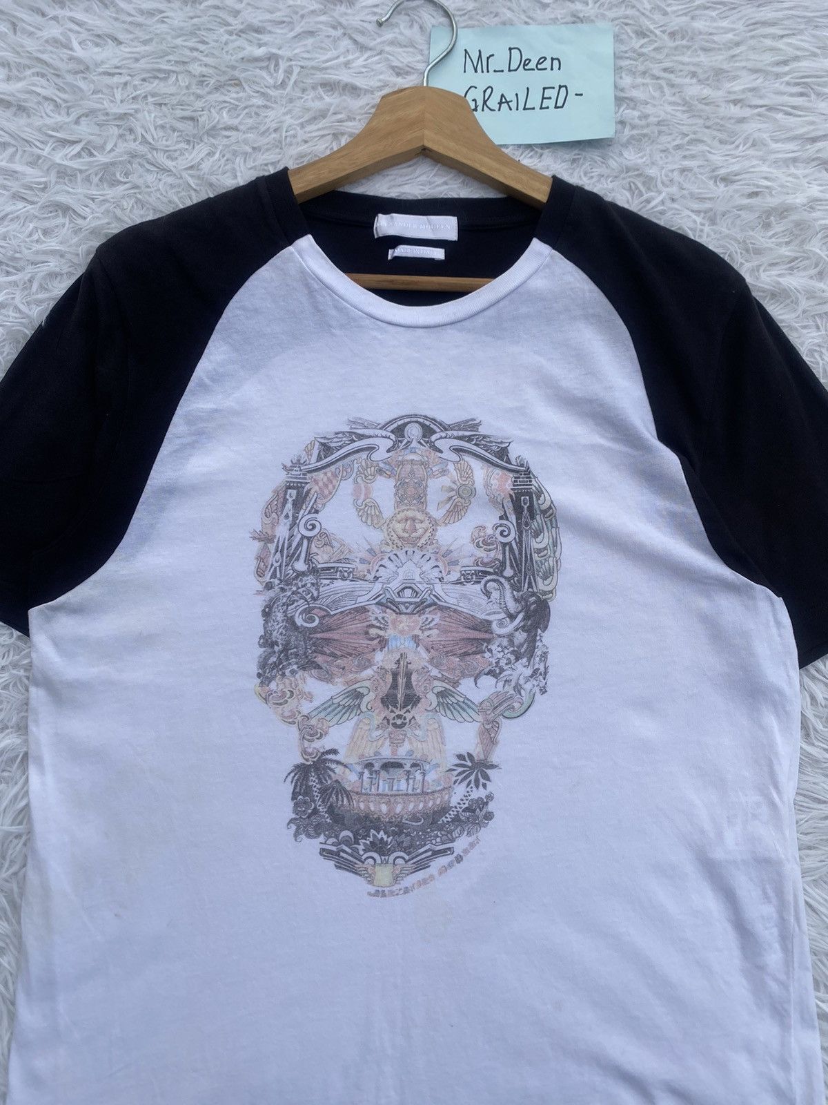 Alexander McQueen Rare Alexander McQueen Skull Tshirt Size US S / EU 44-46 / 1 - 5 Thumbnail