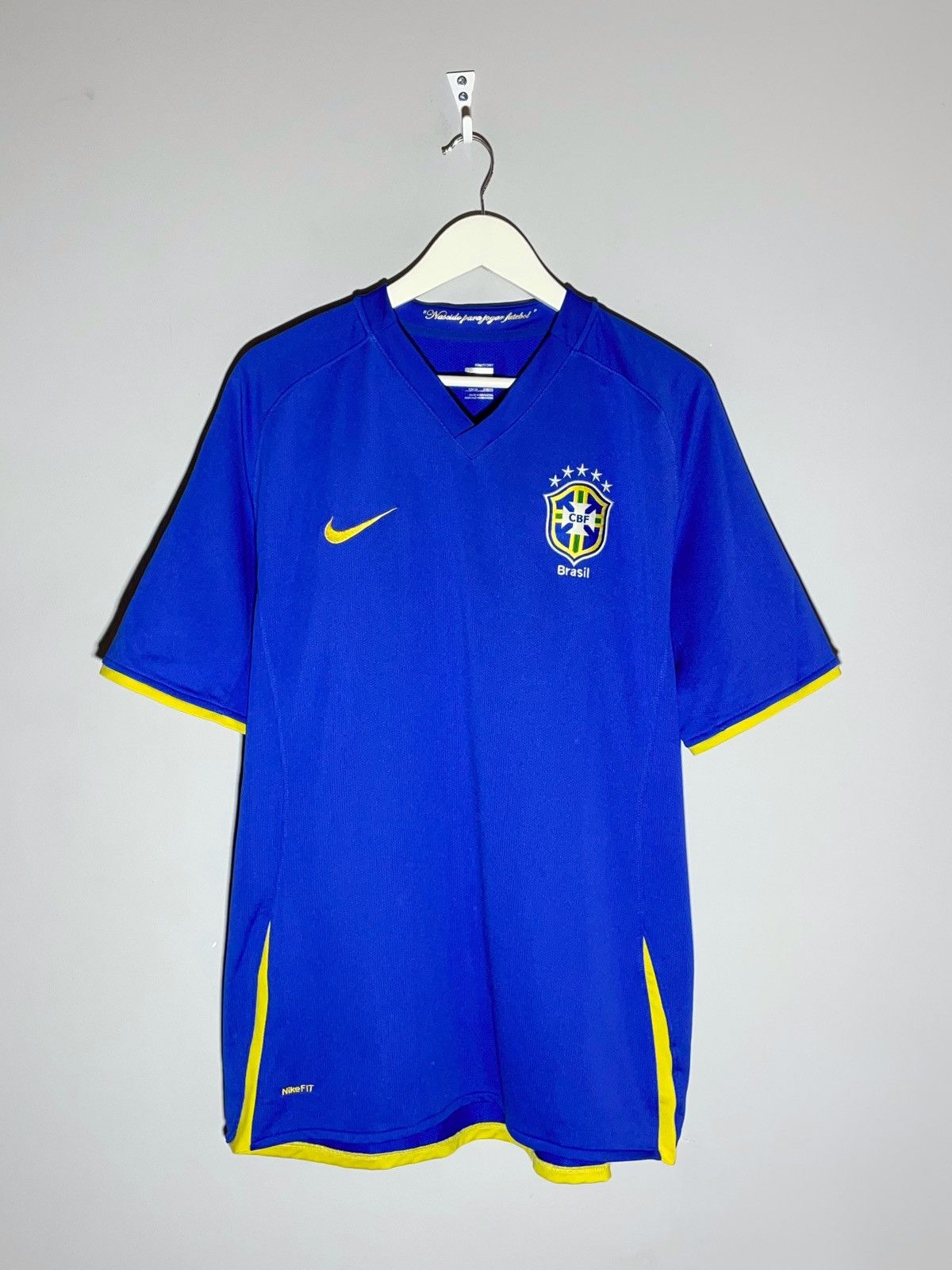 Nike × Vintage National Team Brazil Nike 2008 Home Y2k Football Shirt Size US XL / EU 56 / 4 - 1 Thumbnail