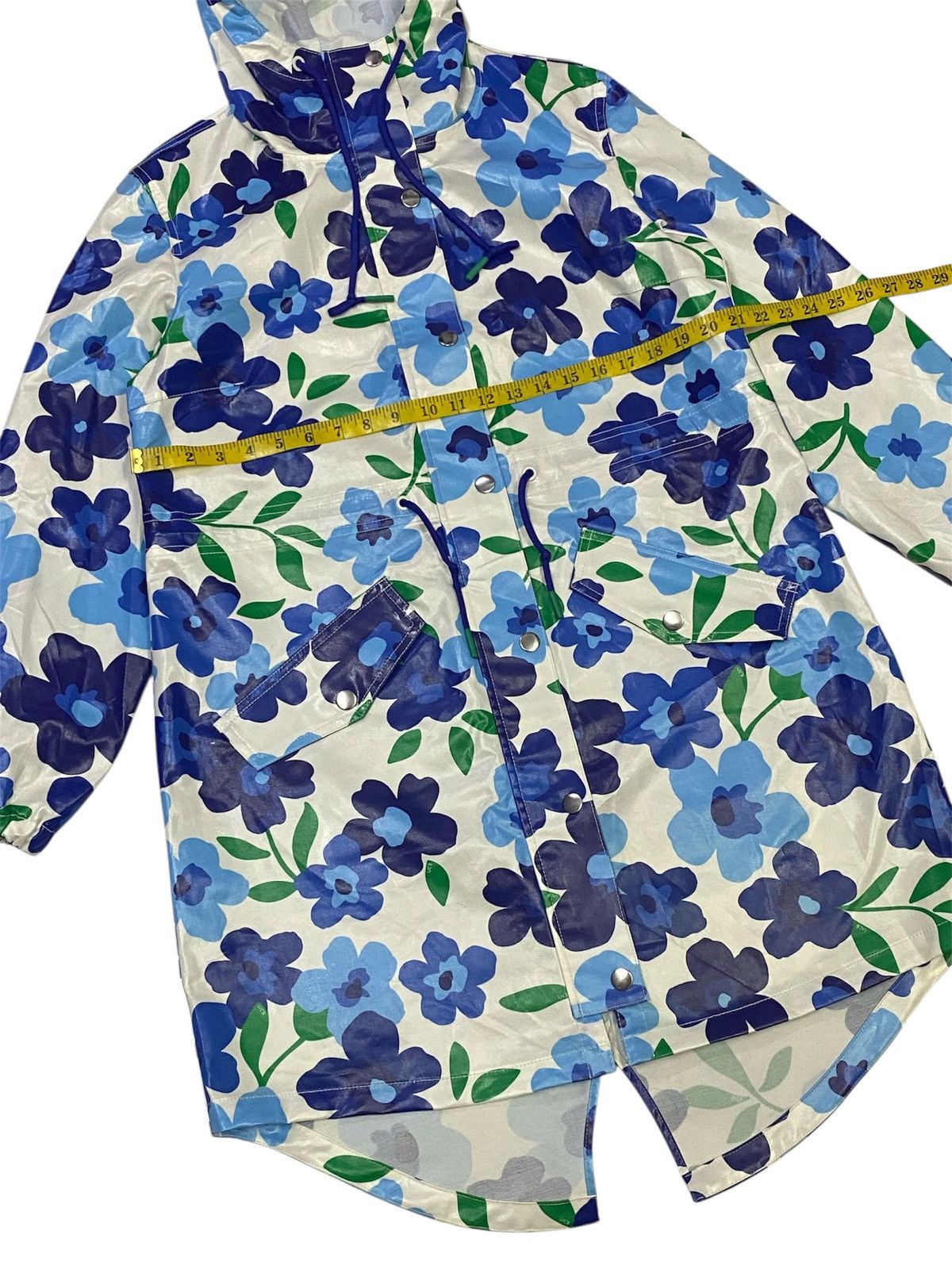 United Colors Of Benetton United Colors Of Benetton Waterproof Rain Jacket Size M / US 6-8 / IT 42-44 - 16 Thumbnail
