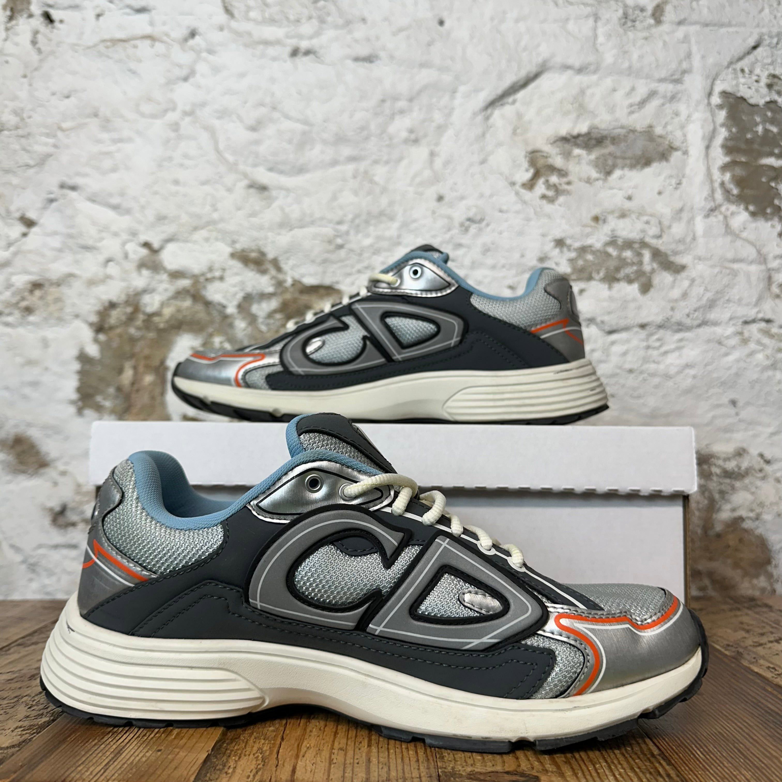 Dior Dior B30 Blue Grey Silver Black Sneaker Sz 8 (41) Size US 8 / EU 41 - 2 Thumbnail