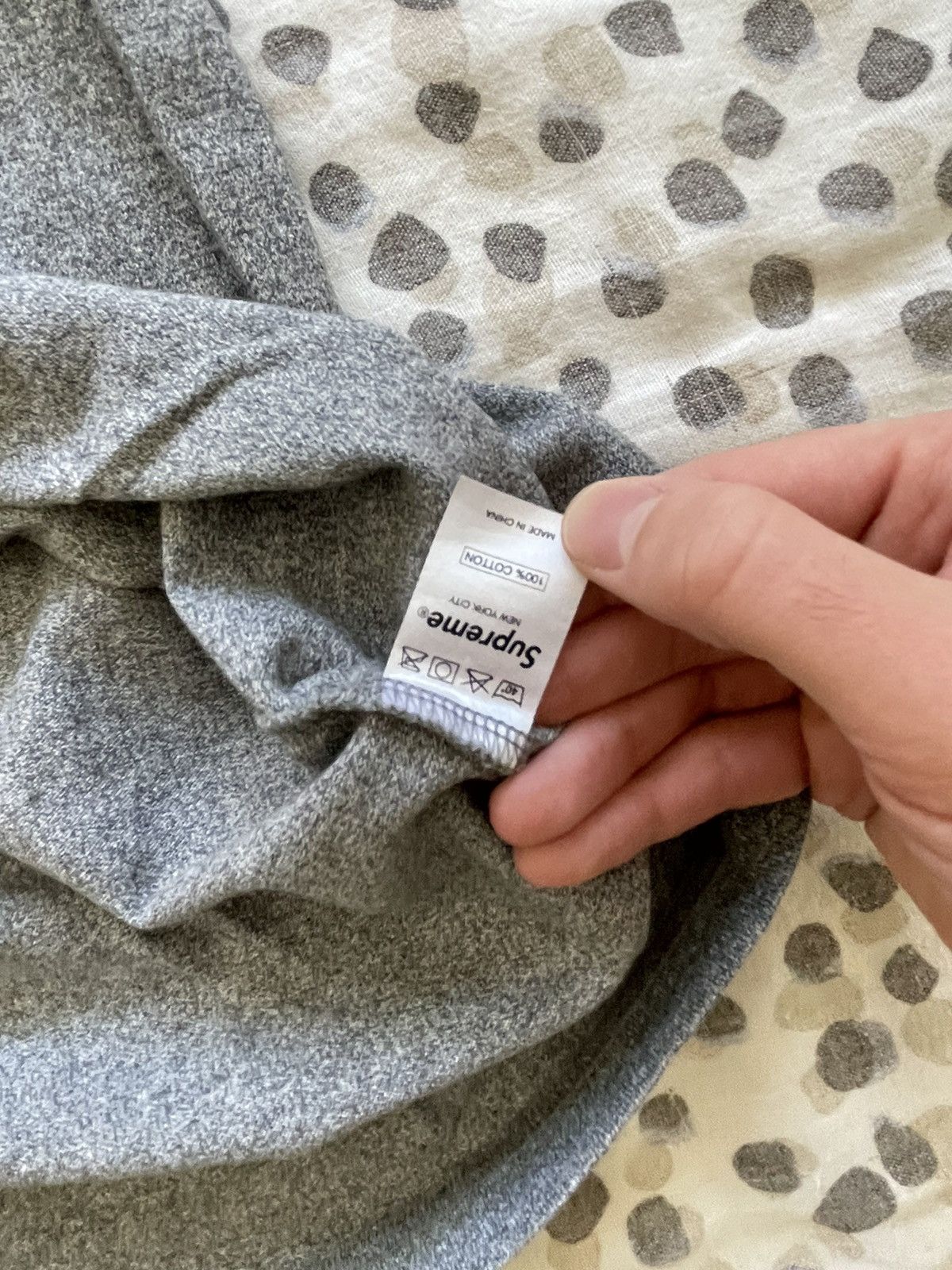 Disney × Supreme Supreme Disney Mickey FW09 gray Med Size US M / EU 48-50 / 2 - 10 Thumbnail