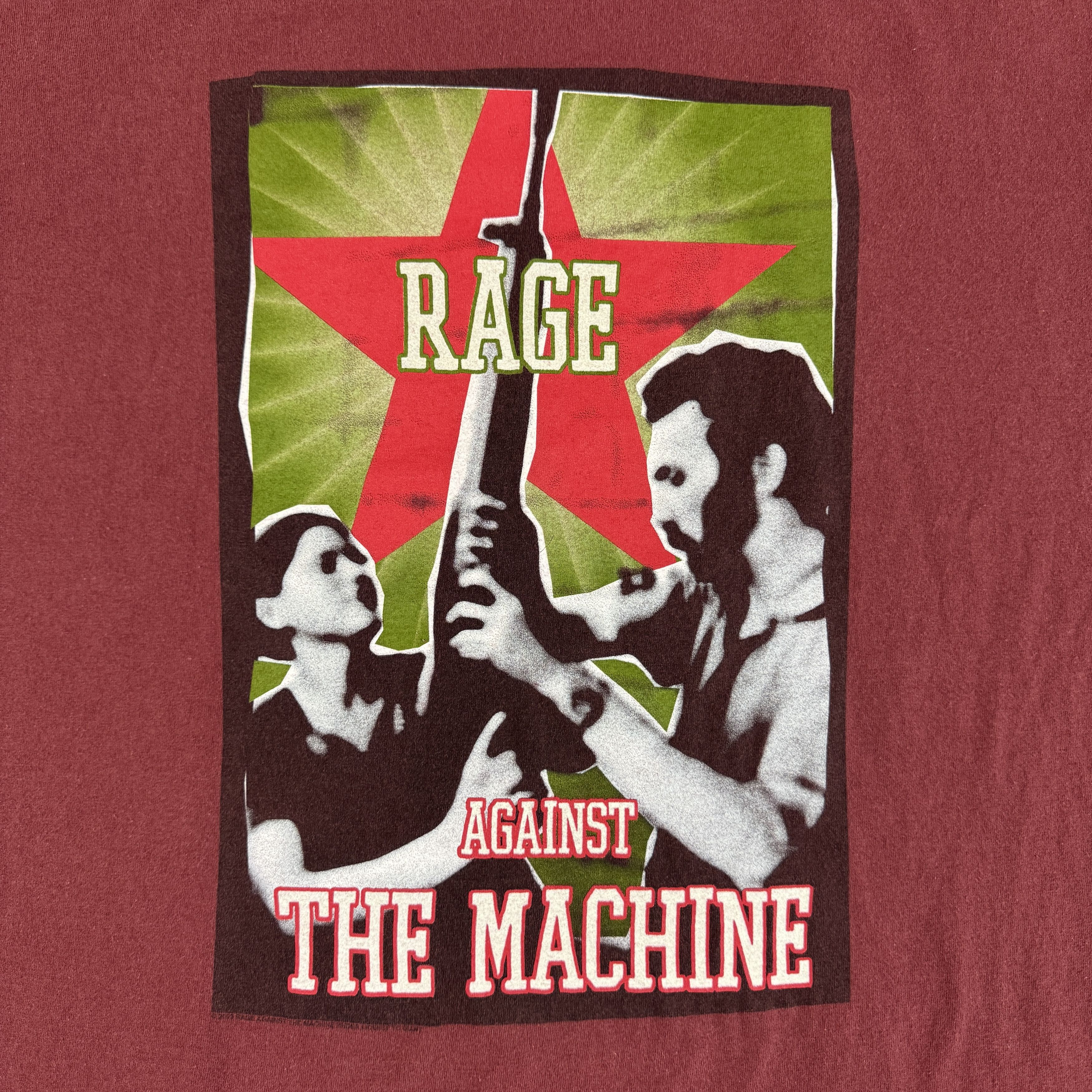 Band Tees Vintage 2000 Rage Against The Machine Shirt Size US XL / EU 56 / 4 - 5 Thumbnail