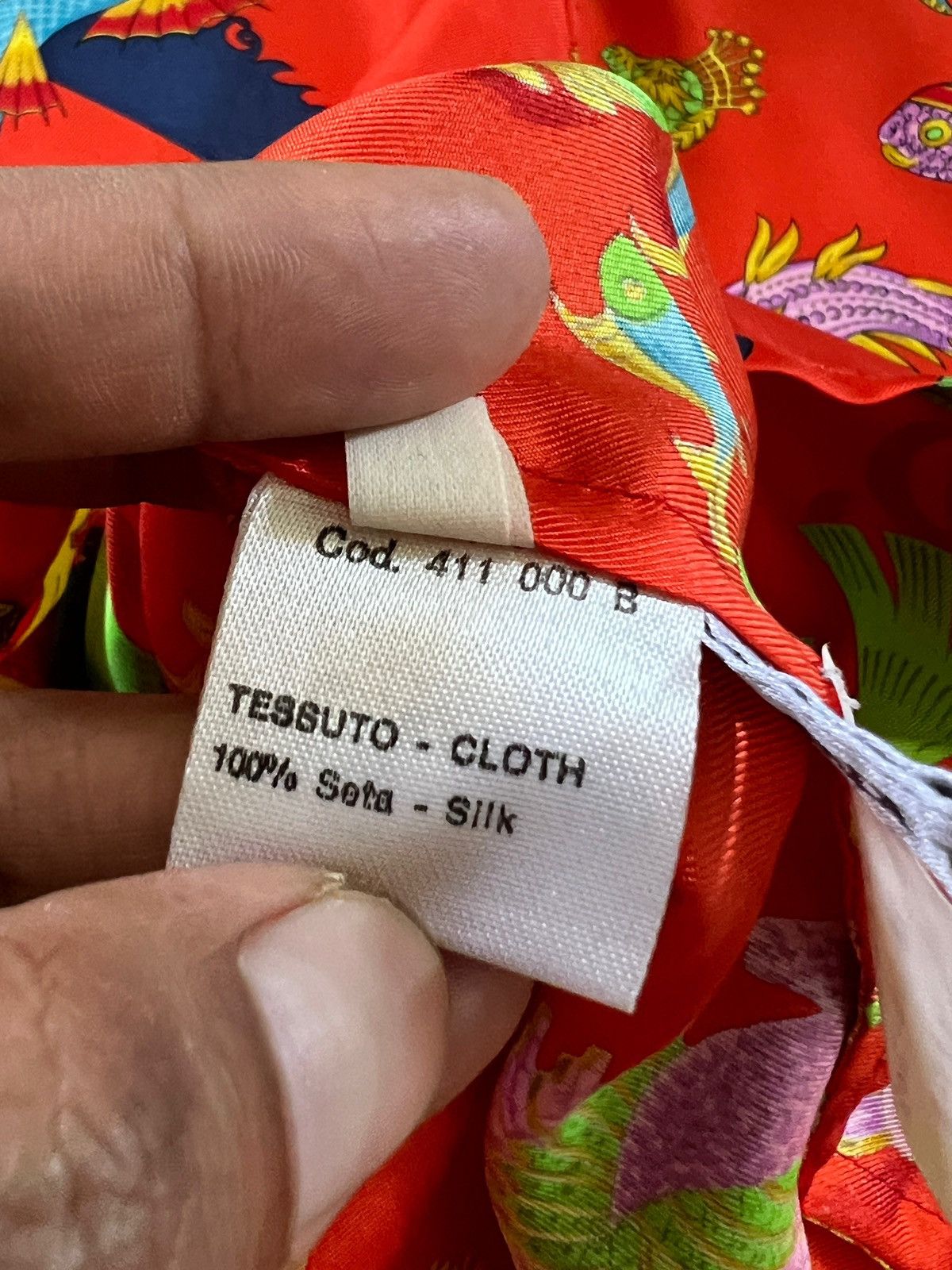 Versace × Vintage Vintage Gianni Versace Versatile Couture Silk Tops Size L / US 10 / IT 46 - 13 Thumbnail
