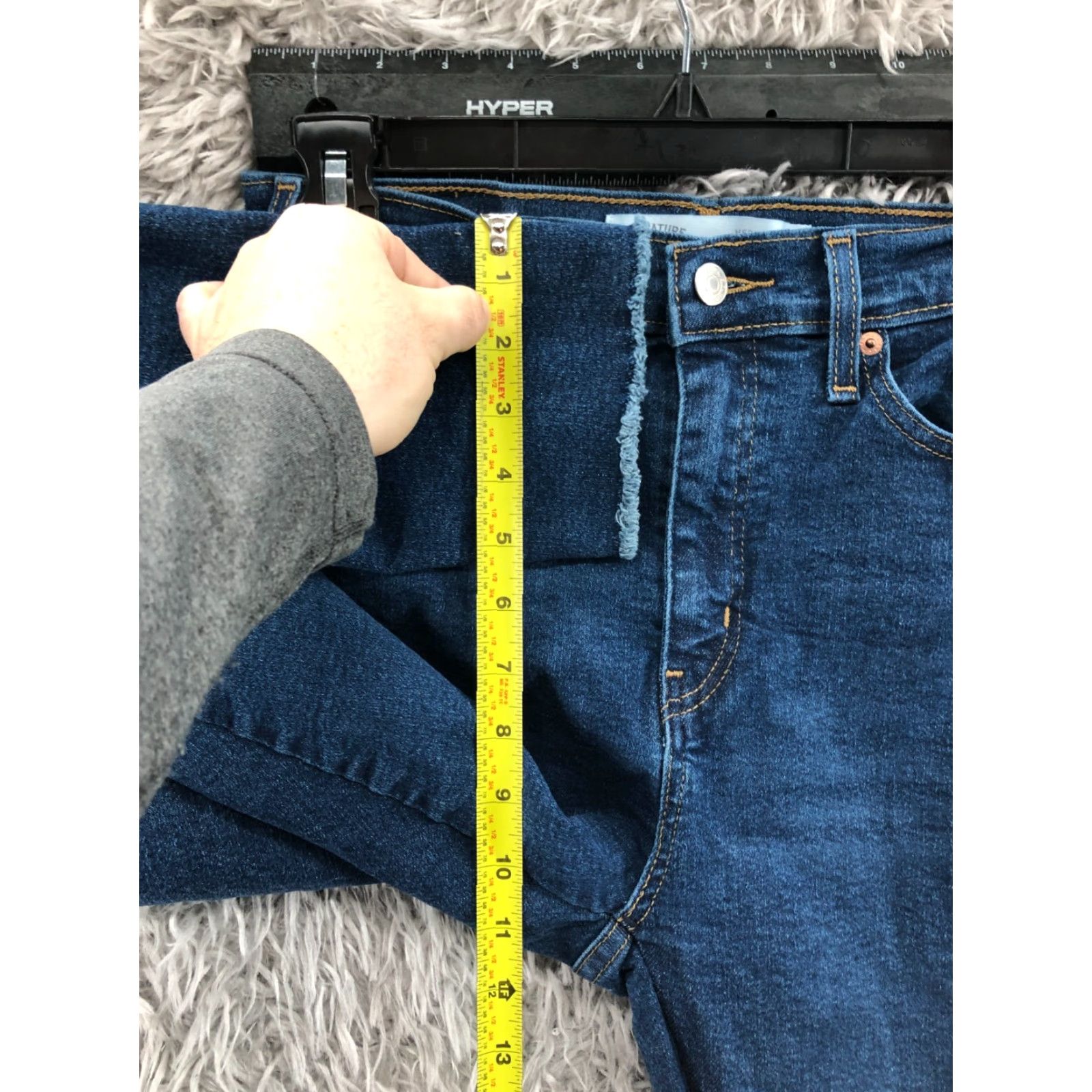 Levi's Levi's Heritage High Rise Skinny Jeans Size 4 Womens Medium Wash Blue Denim 5-Pocket Zipper Button Levi's Brand Mens Womens Girls ASR Size 27" / US 4 / IT 40 - 4 Thumbnail