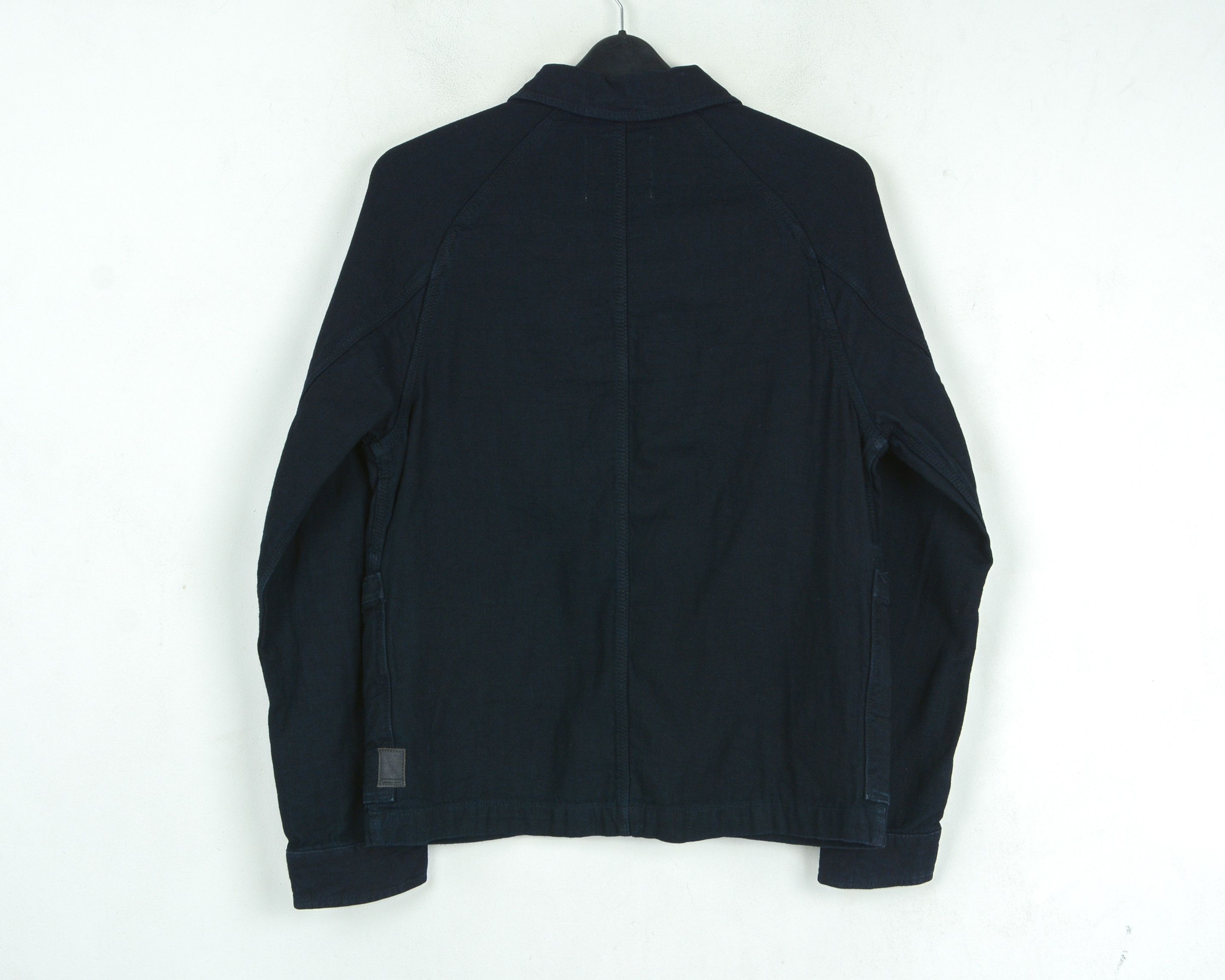 Indigo × Japanese Brand × Scotch & Soda Radio Blauw Mr Blue M Blazer Coat 100% Cotton Jacket Suit Size 38R - 11 Thumbnail
