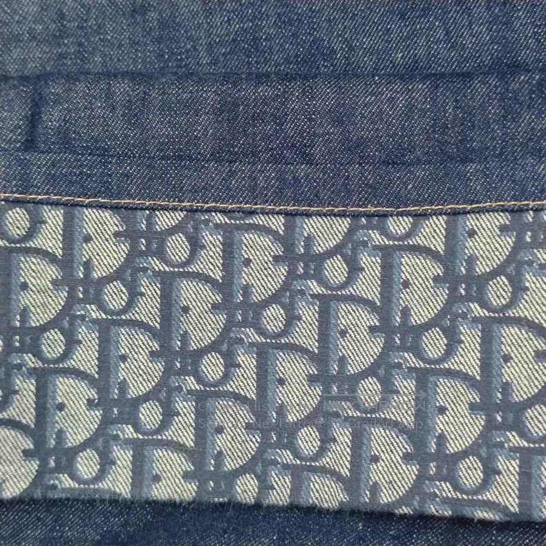 Dior Dior Dark blue rim full logo trouser leg jeans Size 42" / US 20 - 7 Thumbnail