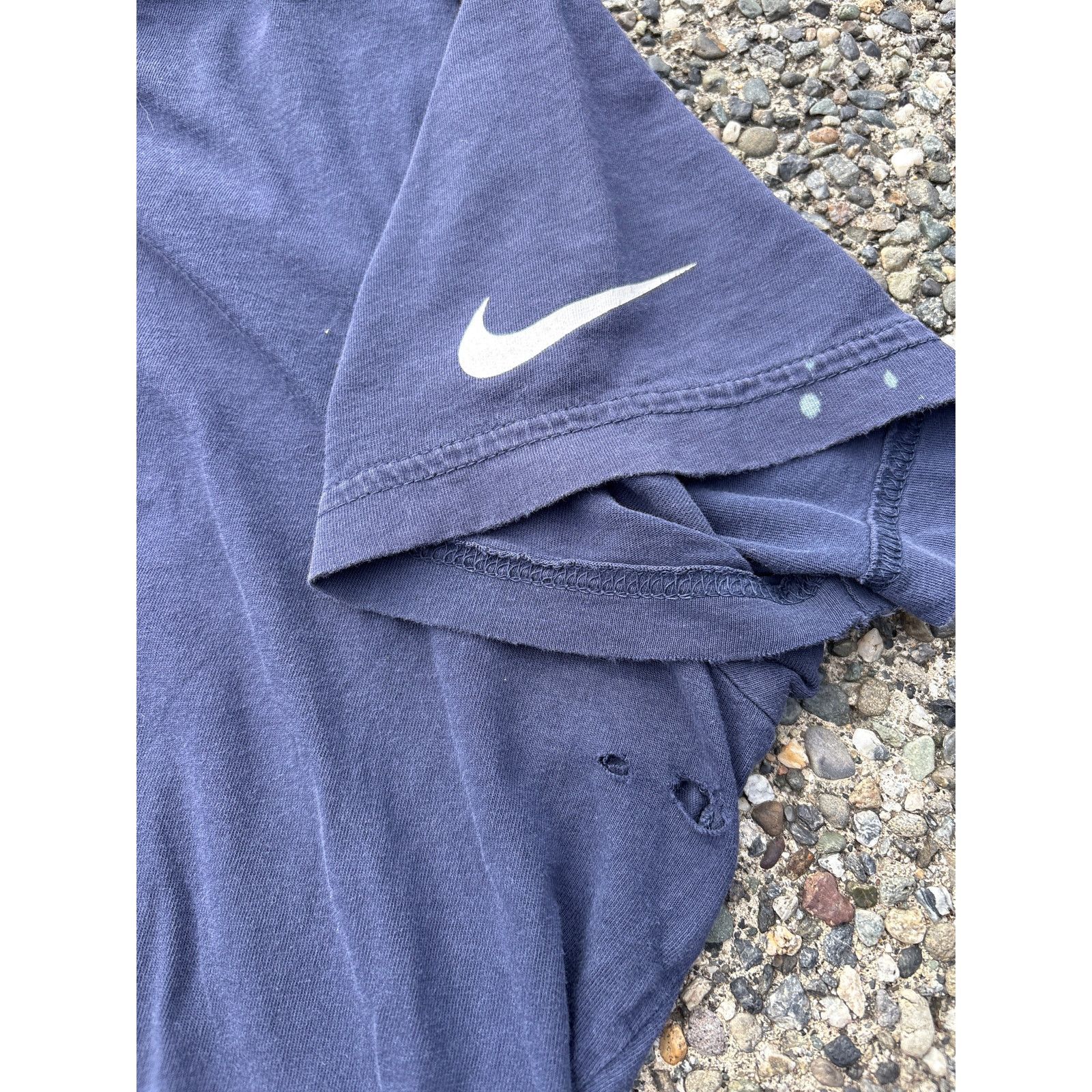 Nike Nike Olympic Torch T-Shirt Navy/Red - Men's Small thrashed Size US S / EU 44-46 / 1 - 3 Thumbnail