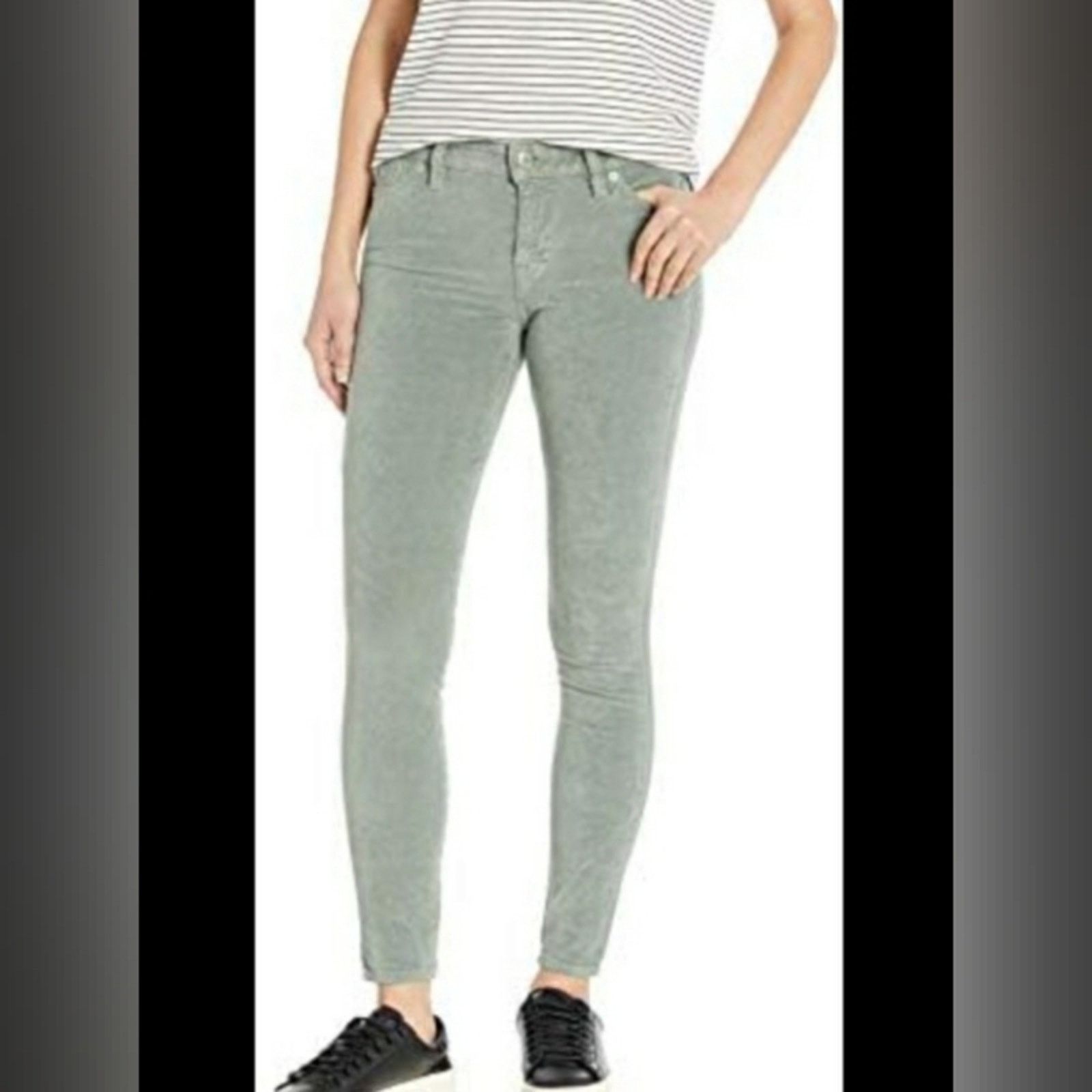 Lucky Brand Lucky Ava Skinny Velvet Jeans 4 Size 27" / US 4 / IT 40 - 1 Thumbnail