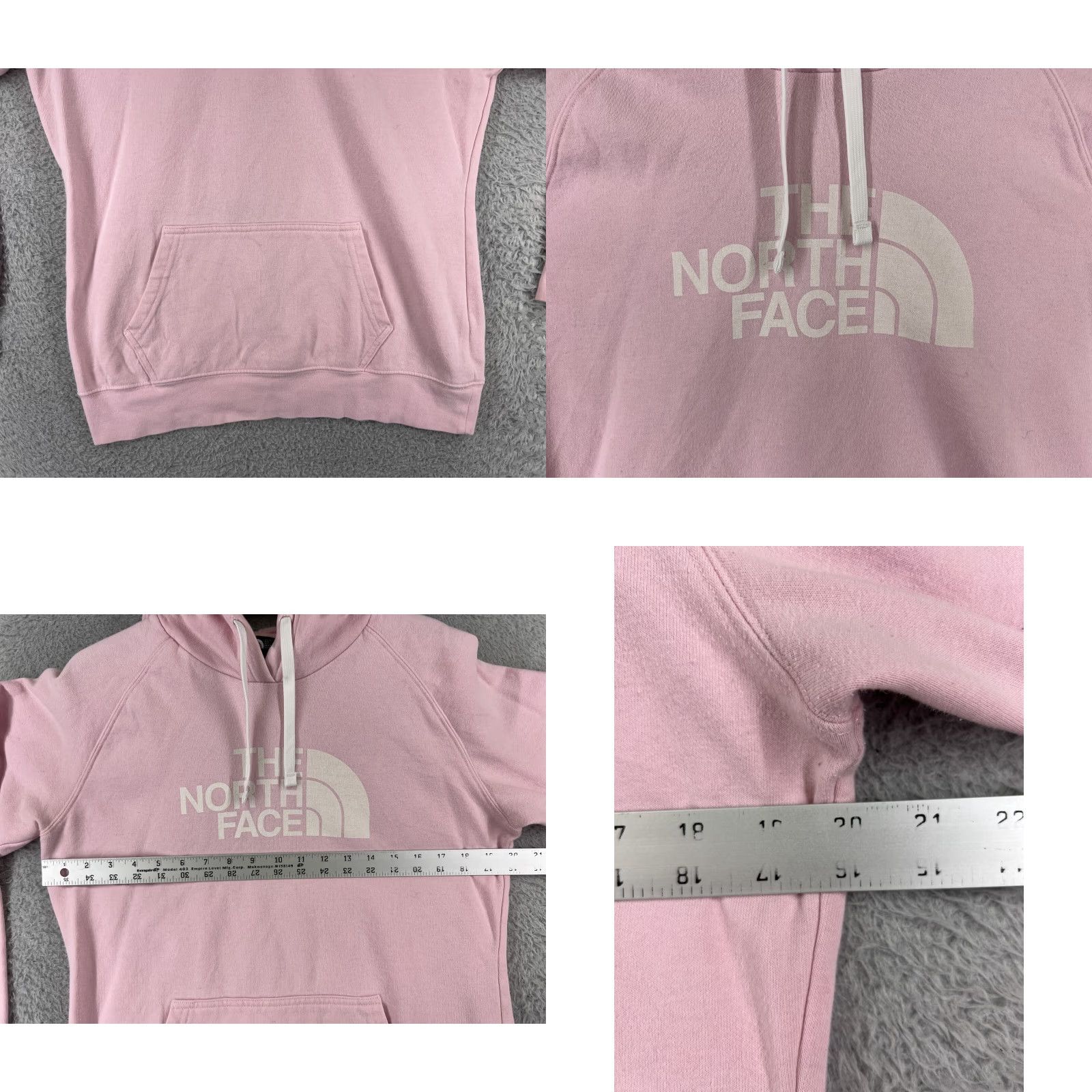 The North Face VINTAGE The North Face Sweater Shirt Womens M Pink Pullover Jersey Cotton Blend Logo 90s Theme Womens Size M / US 6-8 / IT 42-44 - 8 Thumbnail