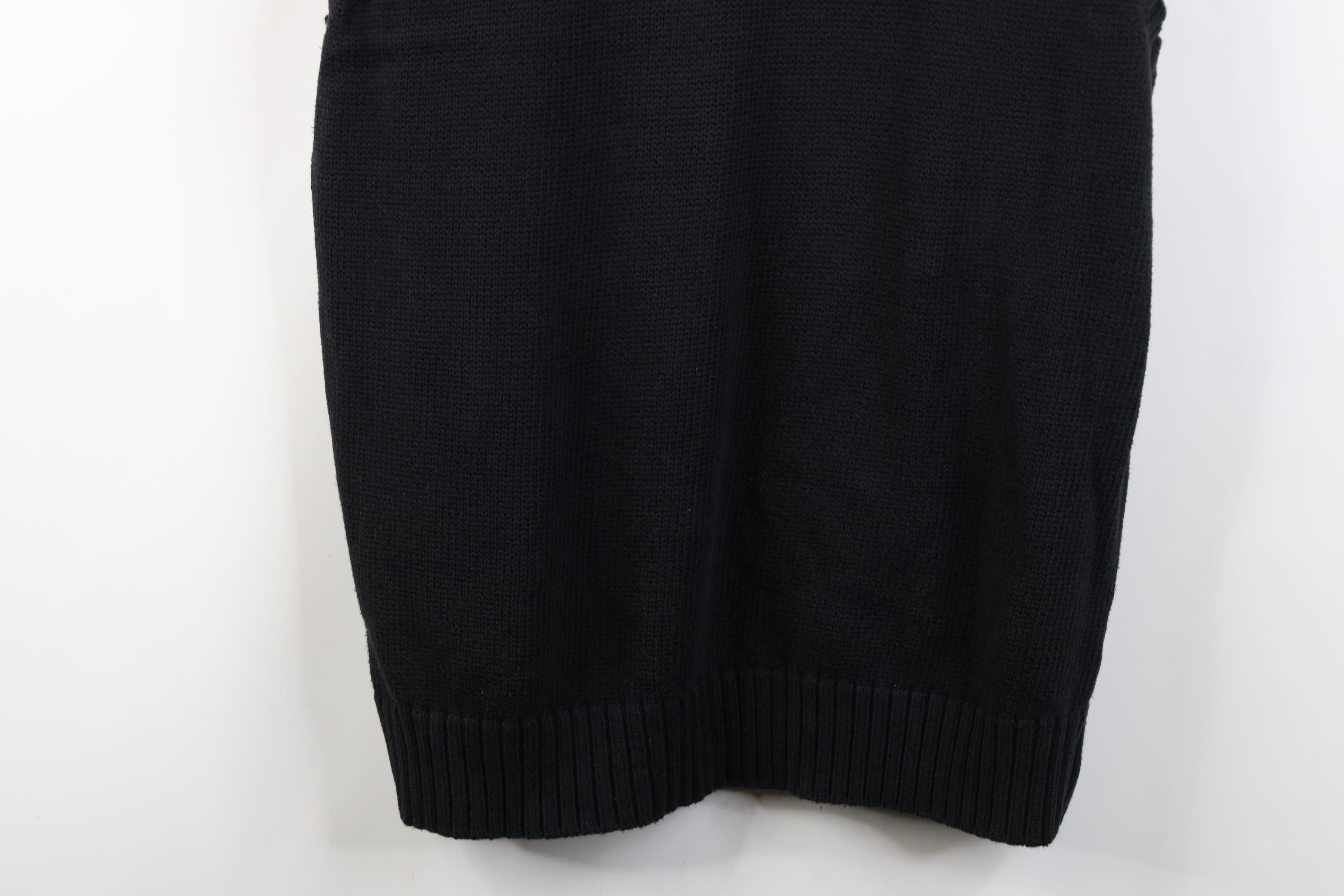 Polo Ralph Lauren Vintage 90s Ralph Lauren Knit V-Neck Sweater Vest Black Size US XL / EU 56 / 4 - 3 Thumbnail