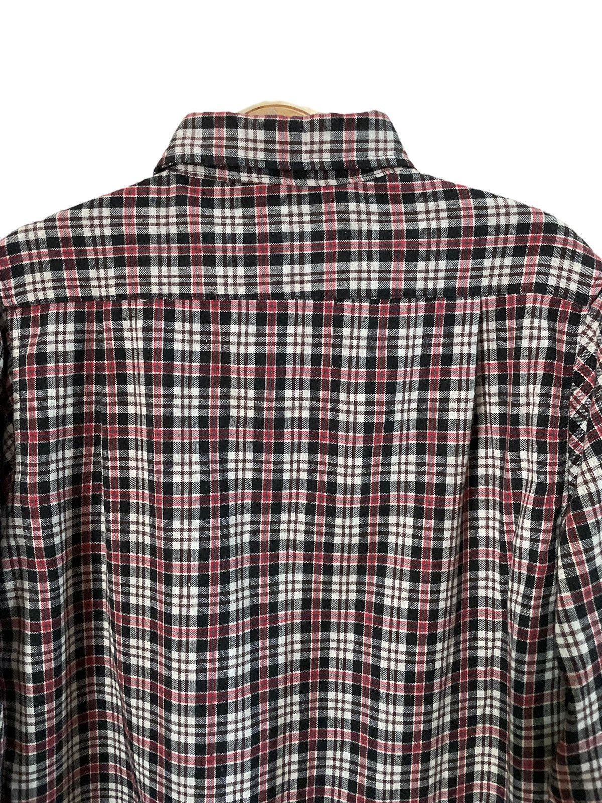Flannel × Japanese Brand Vintage Fresco Travis Scott Style Tartan Plaid Flannel Size US M / EU 48-50 / 2 - 9 Thumbnail
