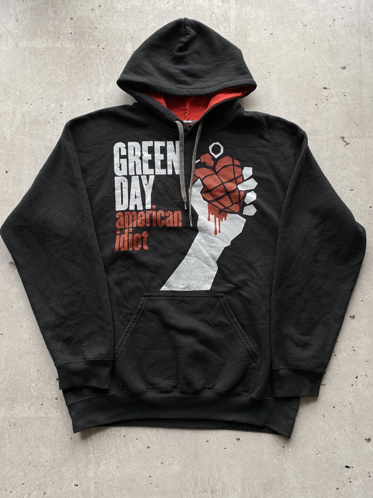 Band Tees Vintage Green Day American Idiot Hoodie Punk Rock Band Y2K Size US M / EU 48-50 / 2 - 2 Thumbnail