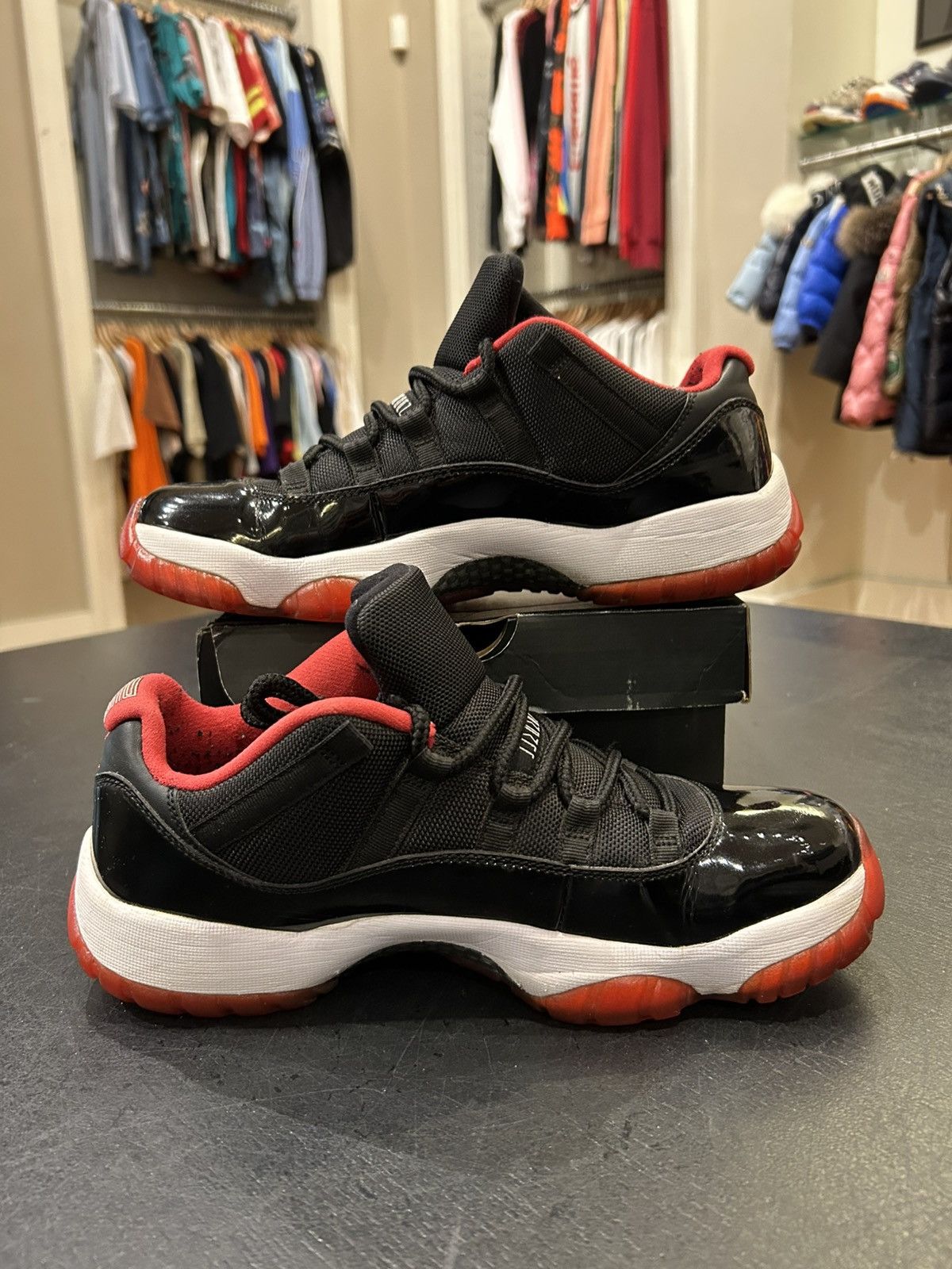 Jordan Brand Jordan 11 Retro Low ‘Bred’ Size US 9 / EU 42 - 2 Thumbnail