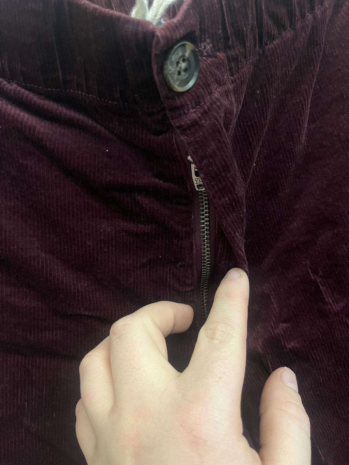 Bonobos Bonobos velvet Pants burgundy Size Large Size US 36 / EU 52 - 2 Thumbnail
