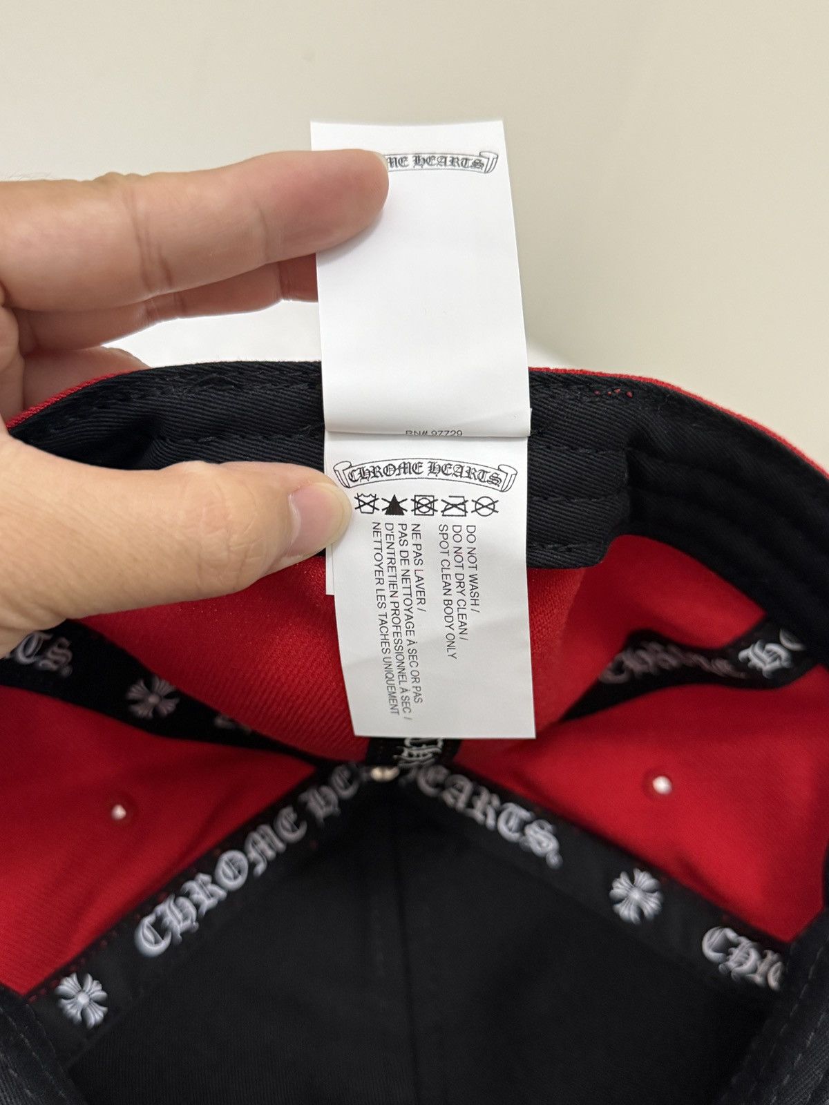 Chrome Hearts ChromeHearts Baseball Heart Snapback Red Size ONE SIZE - 7 Thumbnail