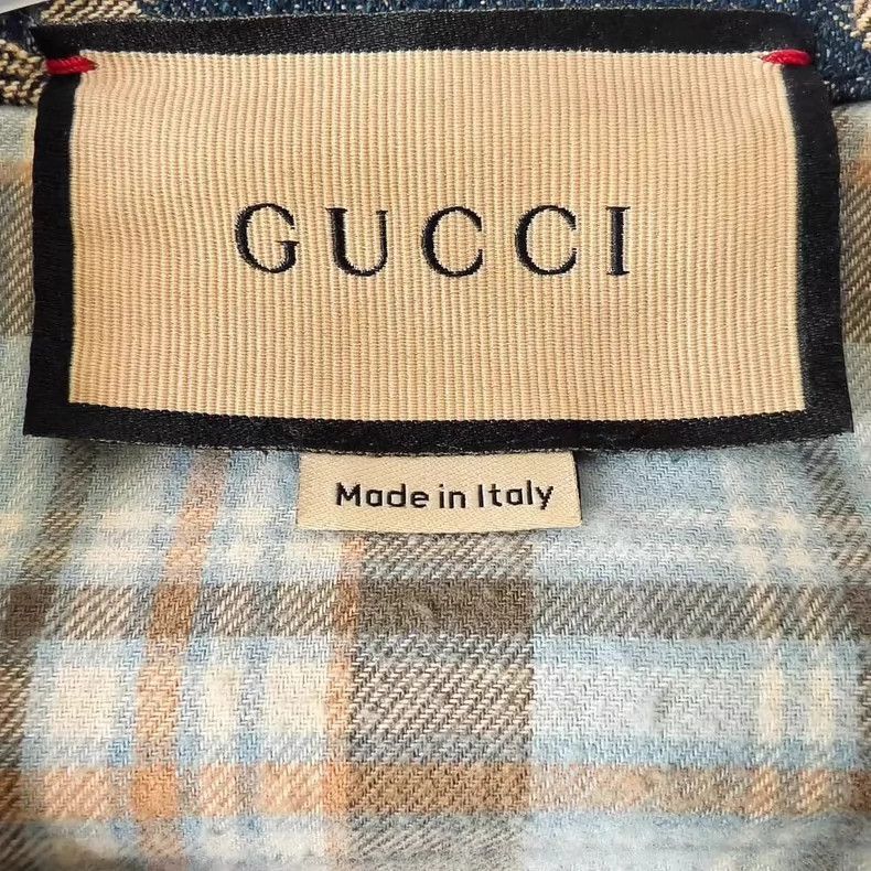 Gucci Gucci Denim Jacket with GG Print-2508 Size US M / EU 48-50 / 2 - 3 Thumbnail