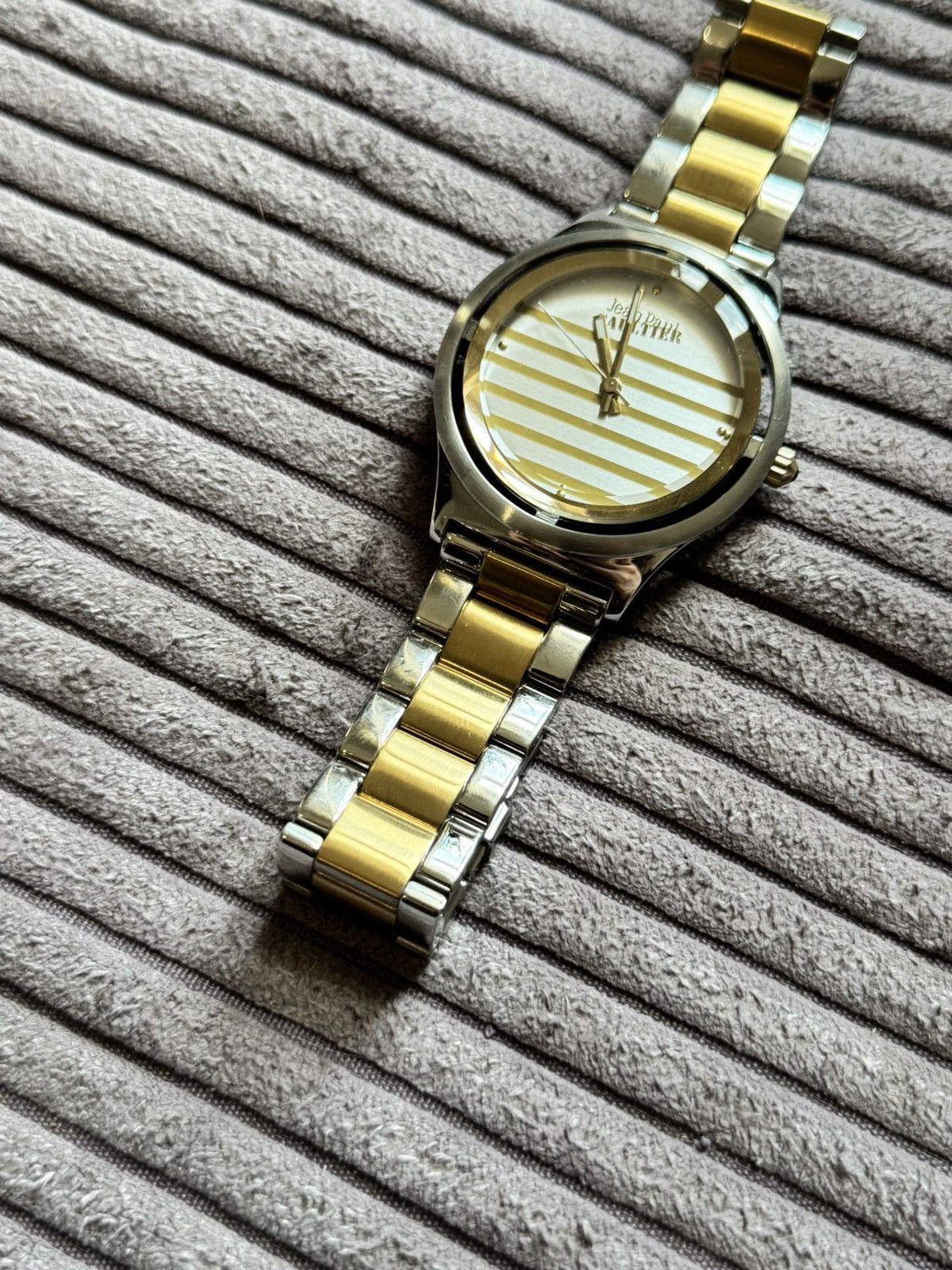 Jean Paul Gaultier Jean Paul Gaultier Archive Gold Silver Man Watch Grail JPG Size ONE SIZE - 3 Thumbnail