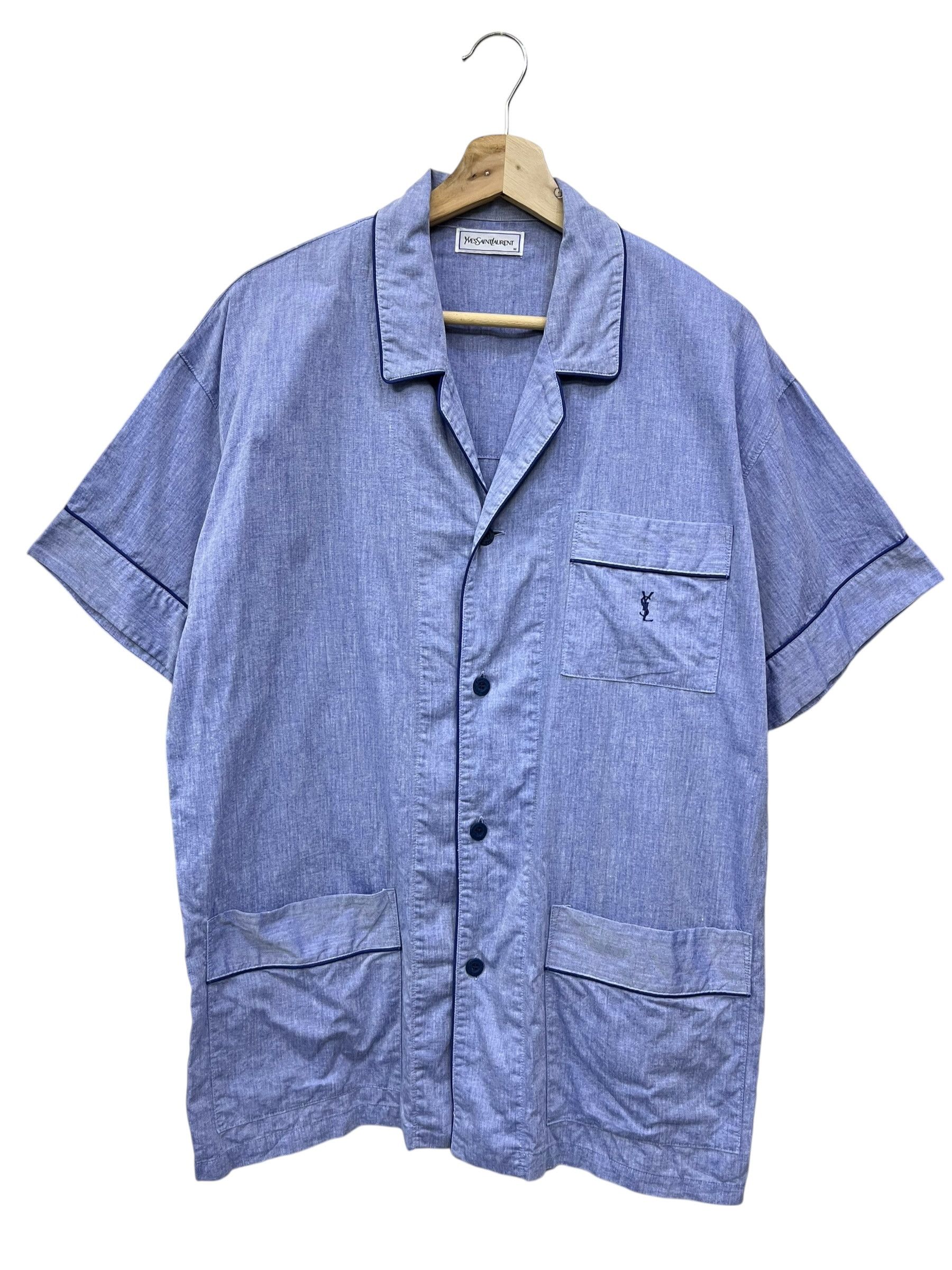 Yves Saint Laurent Vintage YSL Japan Classic Pajama Set Rare Luxury M Size US M / EU 48-50 / 2 - 2 Thumbnail
