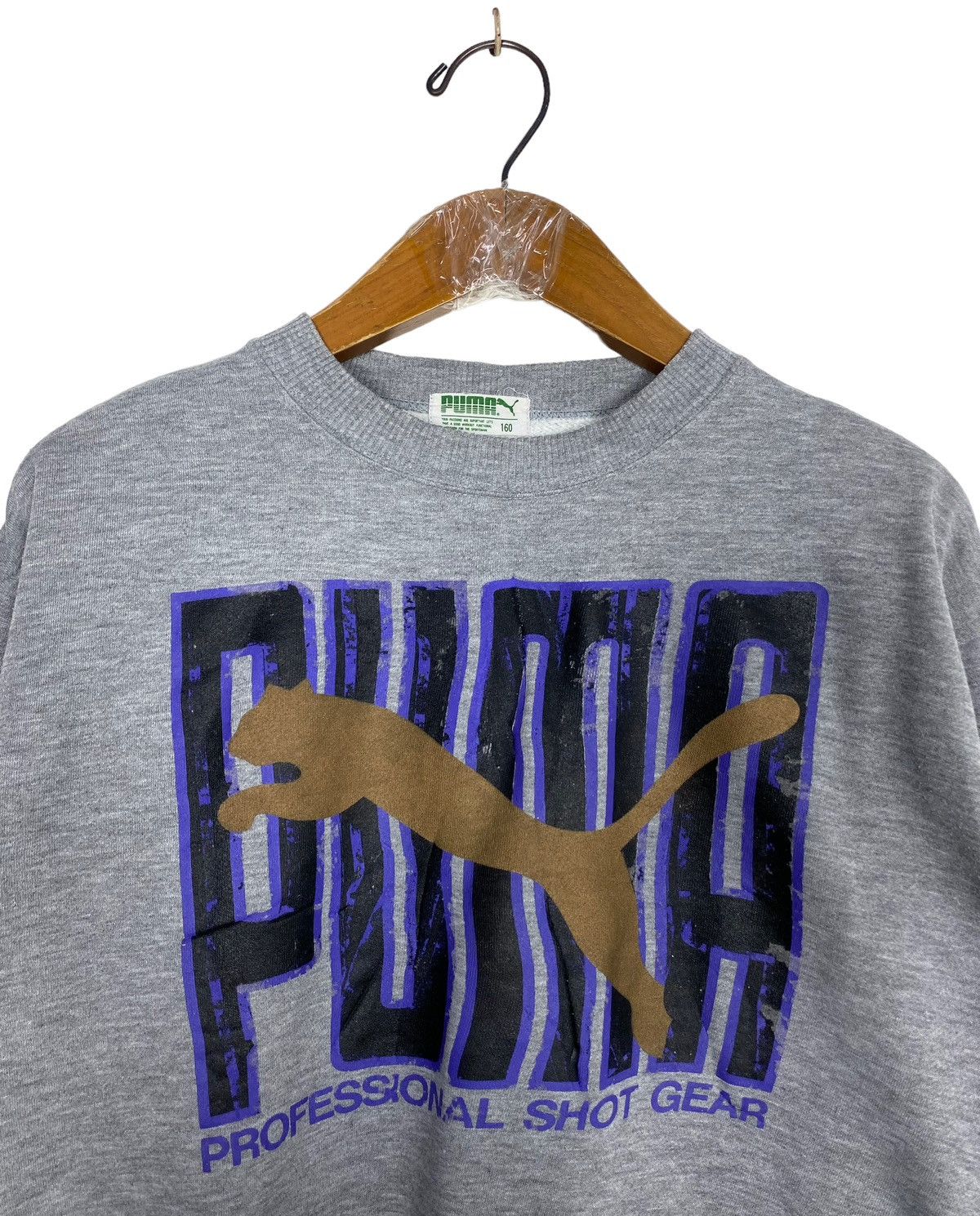Puma Rare‼️ Vintage Puma Sweatshirt Big Logo Size S / US 4 / IT 40 - 2 Thumbnail