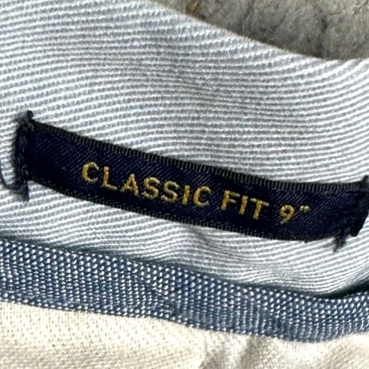 Polo Ralph Lauren Polo Ralph Lauren Shorts Mens 42X9 Light Blue Classic Fit Khakis Casual Pockets Size US XL / EU 56 / 4 - 5 Thumbnail