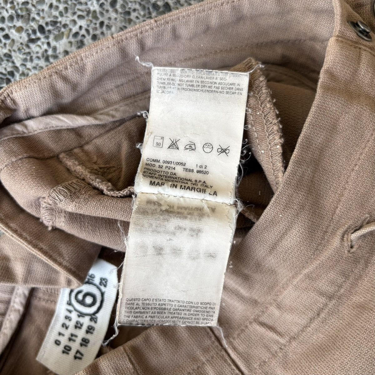 MM6 MM6 Maison Margiela Brown Cotton Trousers Size 30" / US 8 / IT 44 - 11 Thumbnail