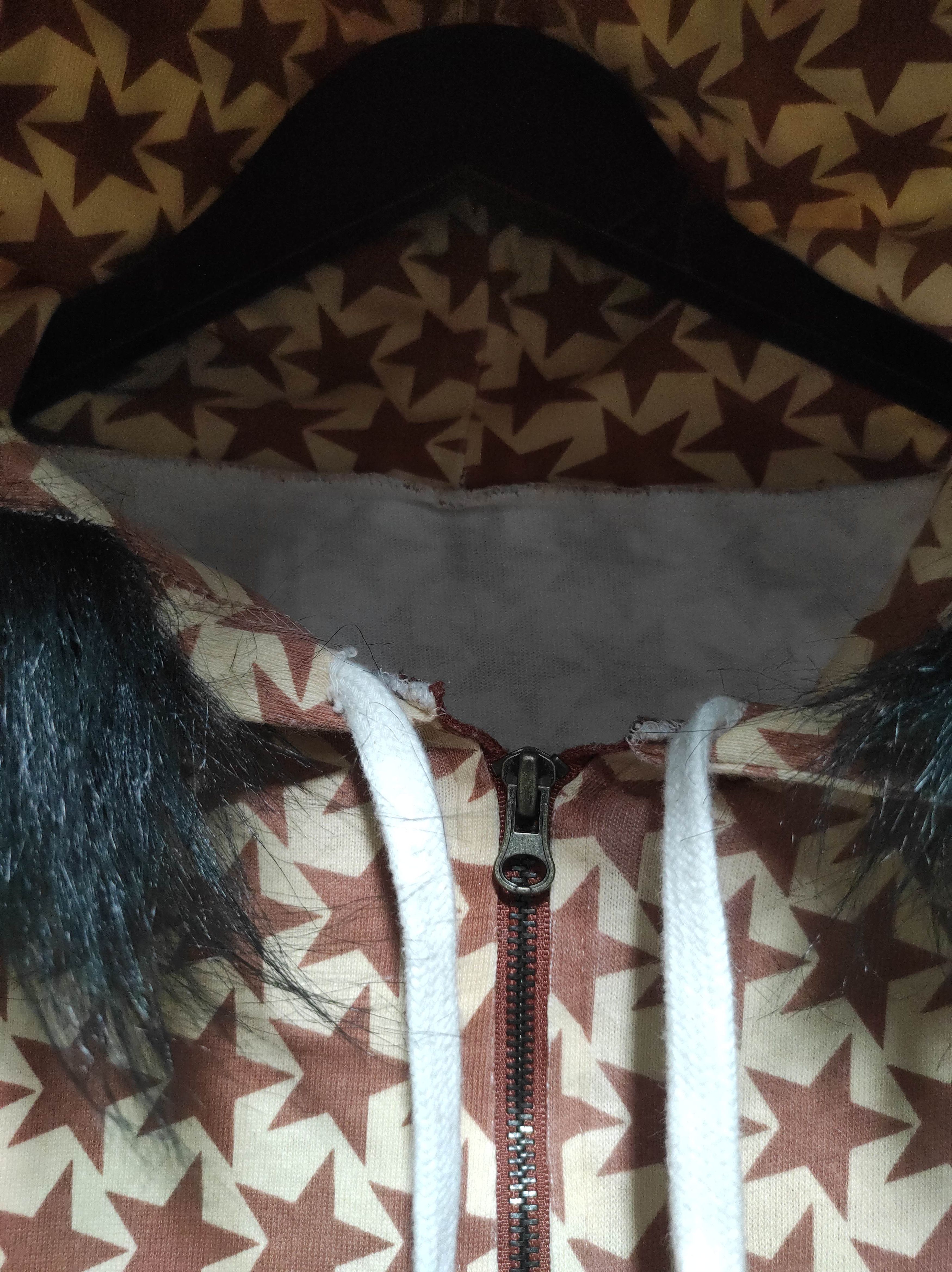 Hysteric Glamour Star fullprint Zip Fur Hoodie IfSixWasNine LGB style Size US M / EU 48-50 / 2 - 4 Thumbnail